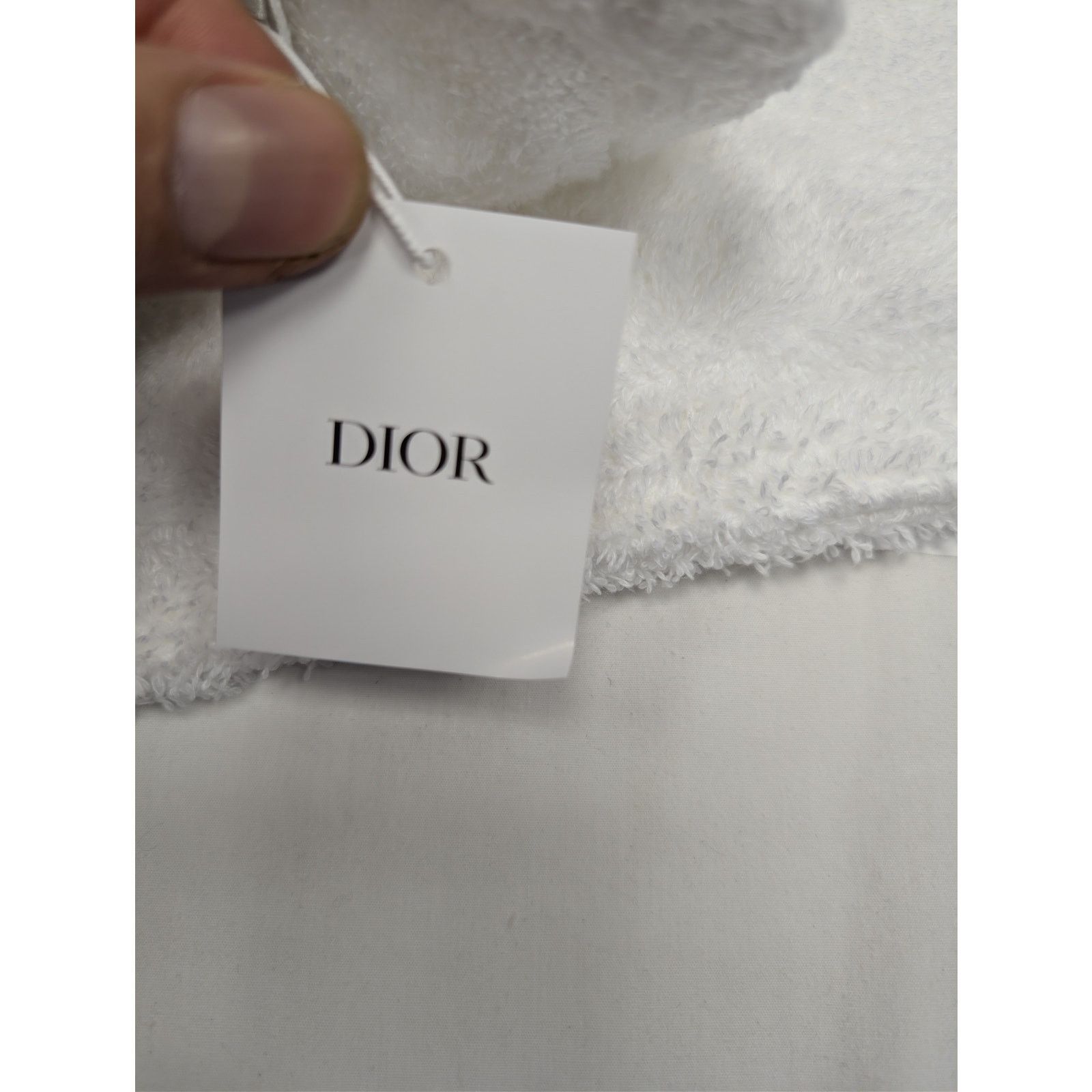 Dior o1rshd1 Size: OS / Hand Towel in Blue & White Size ONE SIZE - 15 Thumbnail