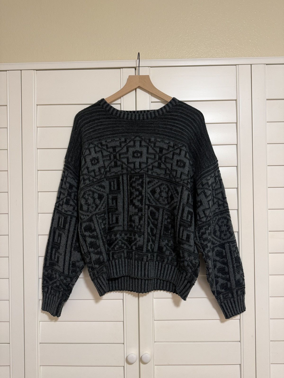 Vintage Banner Knit Size US L / EU 52-54 / 3 - 1 Thumbnail