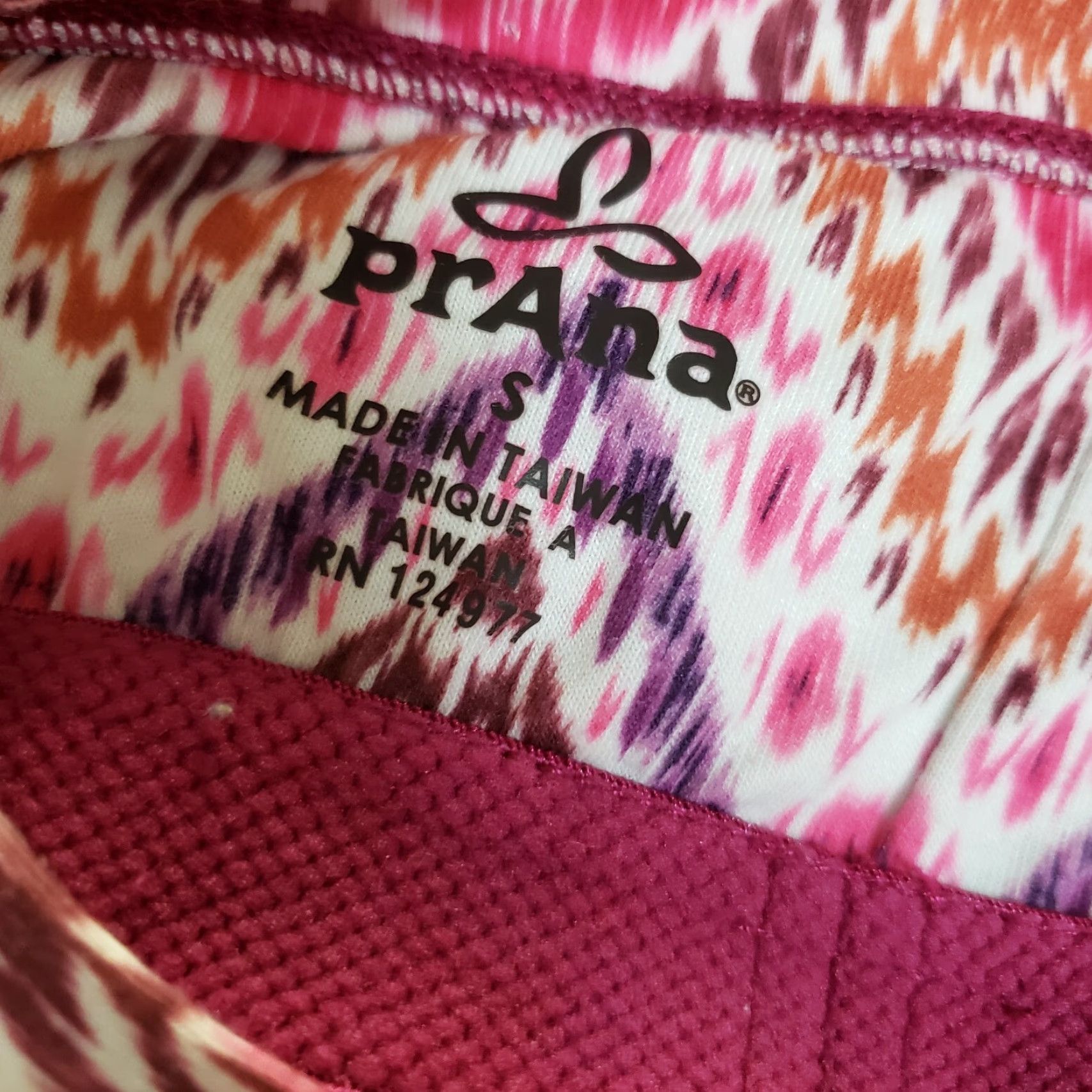 Prana Prana Dress Womens Small Pink Purple Chevron Short Length Size 28" / US 6 / IT 42 - 6 Thumbnail