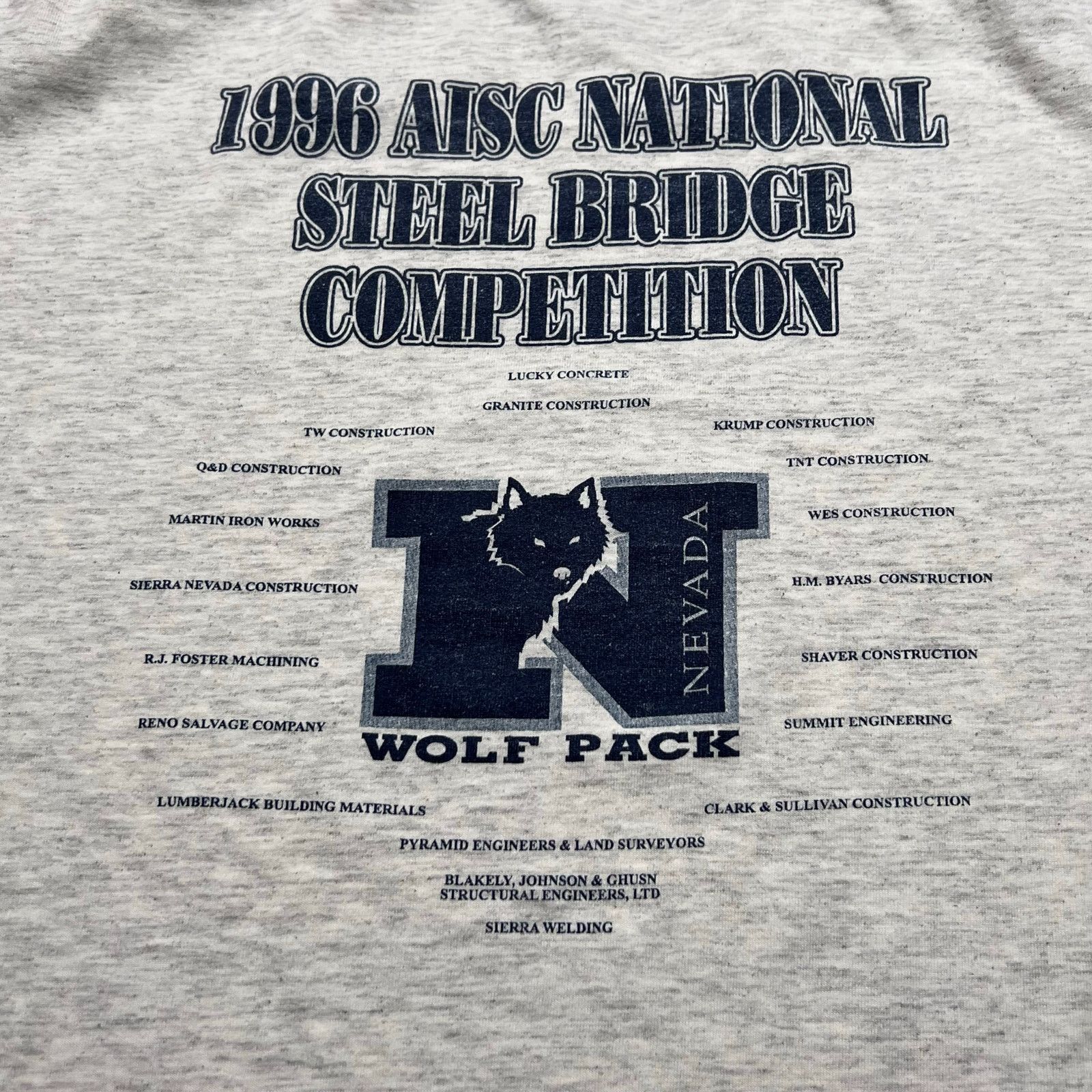 Vintage Vintage 1996 University of Nevada Civil Engineering Large Size US L / EU 52-54 / 3 - 5 Thumbnail