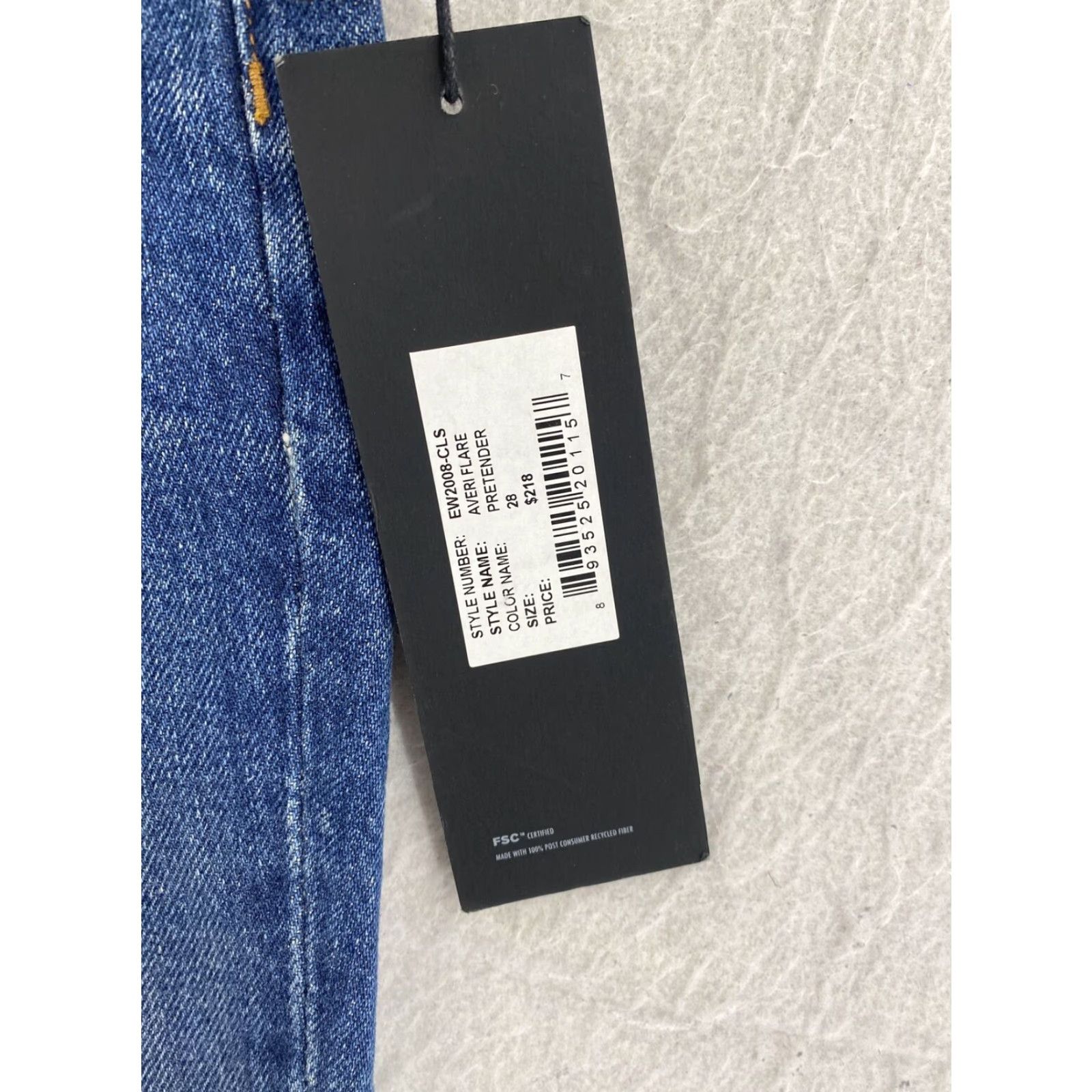Edwin EDWIN Jeans Womens High Rise Flare 29 Blue Denim NWT Bohemian Regular Fit Size 29" - 6 Thumbnail