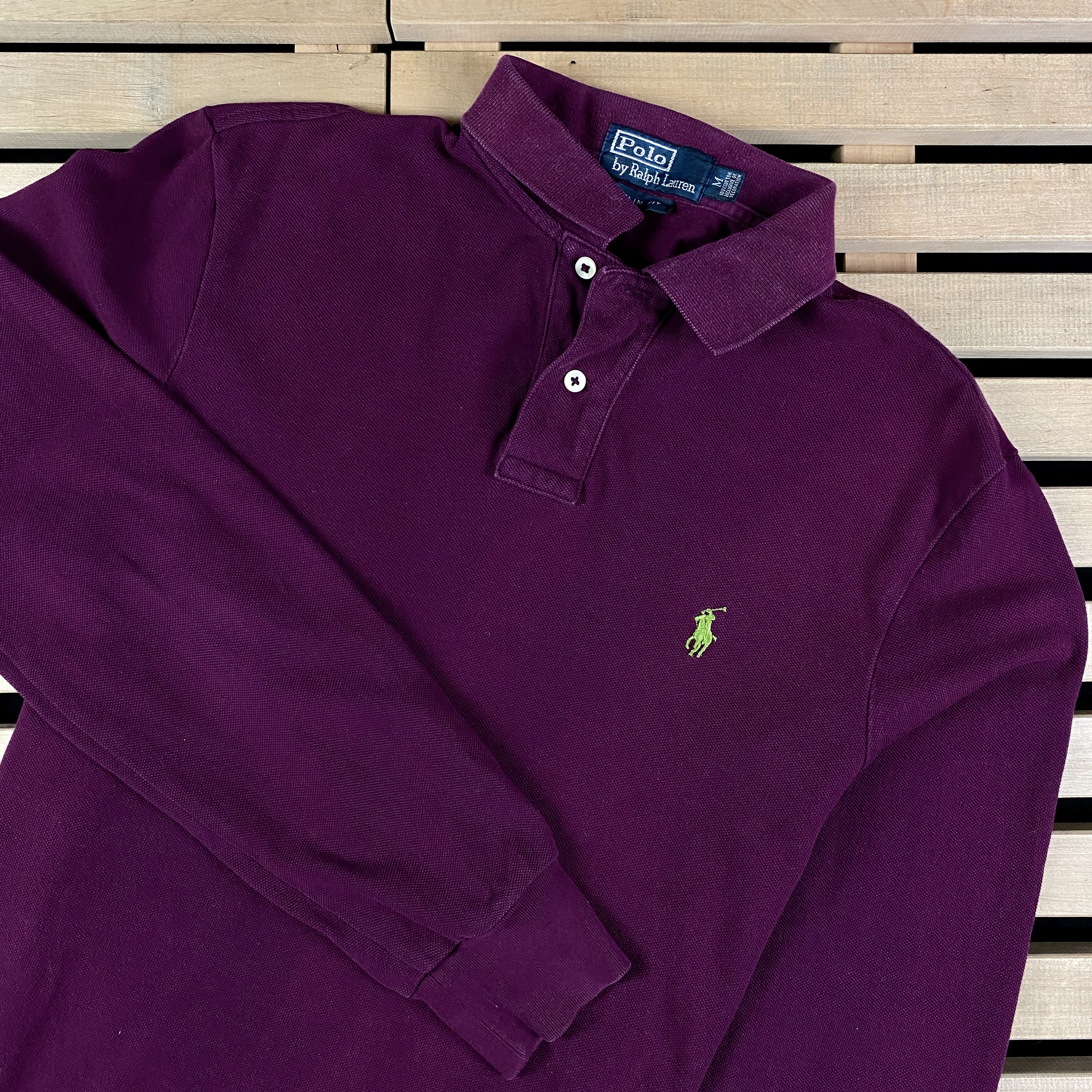 Polo Ralph Lauren × Ralph Lauren × Vintage Rugby Sweatshirt Polo by Ralph Lauren Vintage Size M Cotton Size US M / EU 48-50 / 2 - 2 Thumbnail