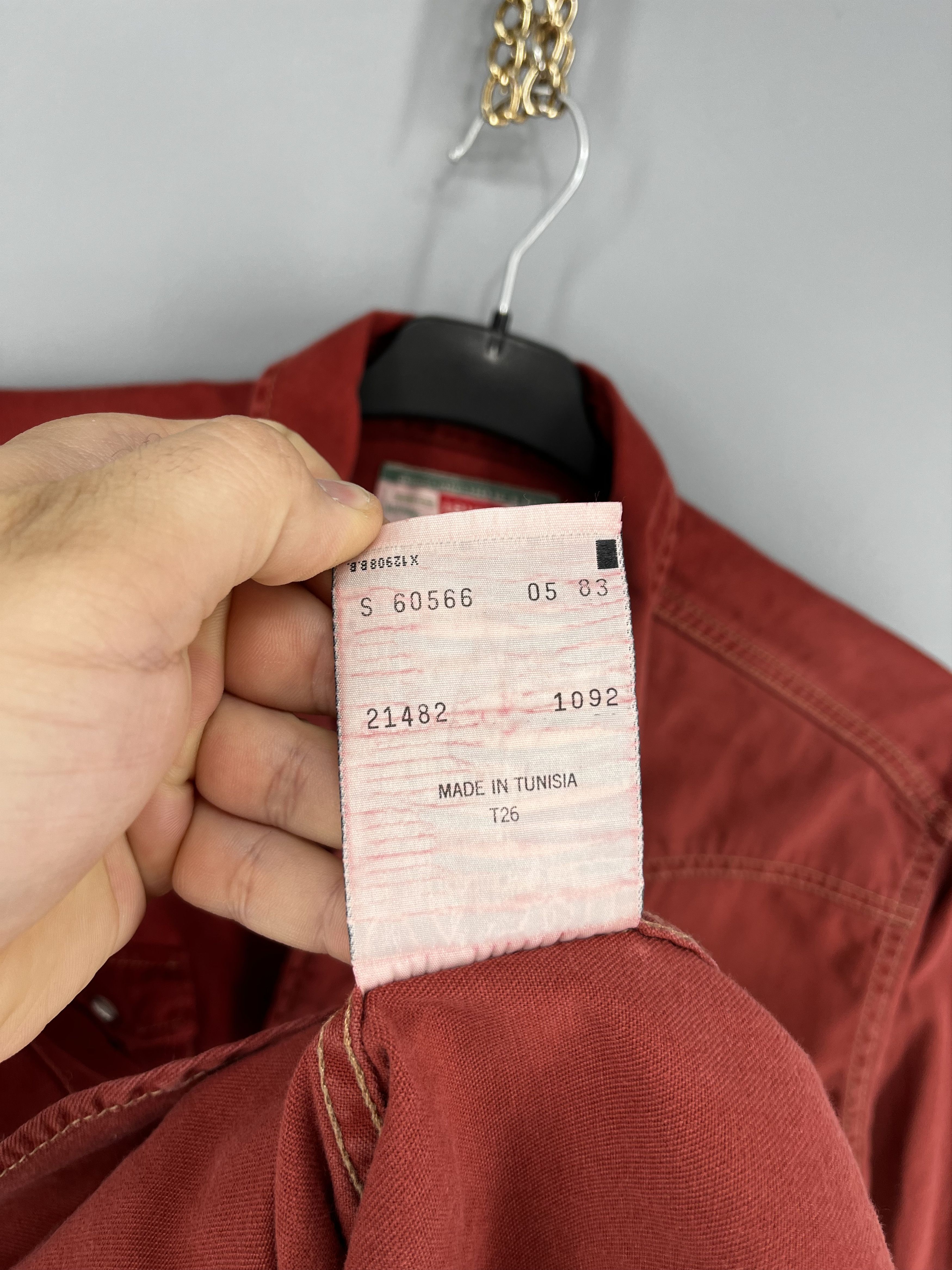 Levi's Vintage 90s Levi’sLevi’s White Red Jacket Size US S / EU 44-46 / 1 - 11 Thumbnail