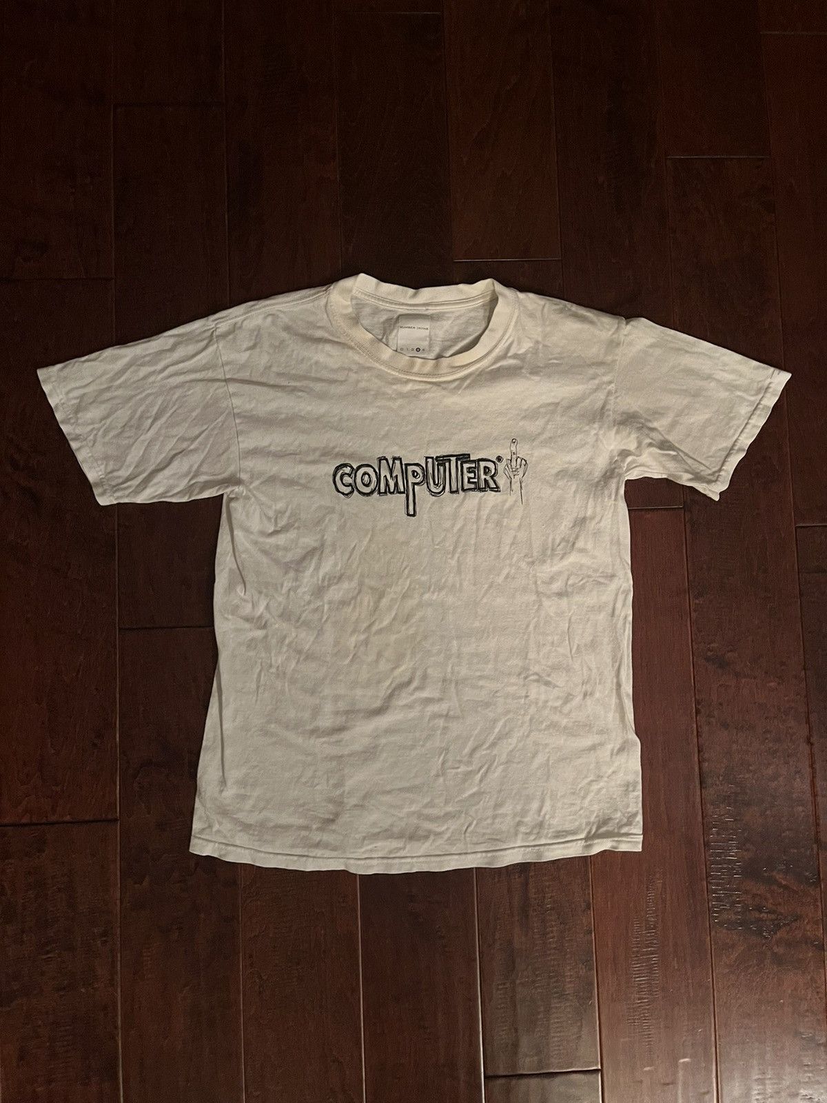 Number (N)ine OG Number (N)ine SS00 Computer Hoff Dylan Tee Extra Heavy Size US L / EU 52-54 / 3 - 2 Thumbnail