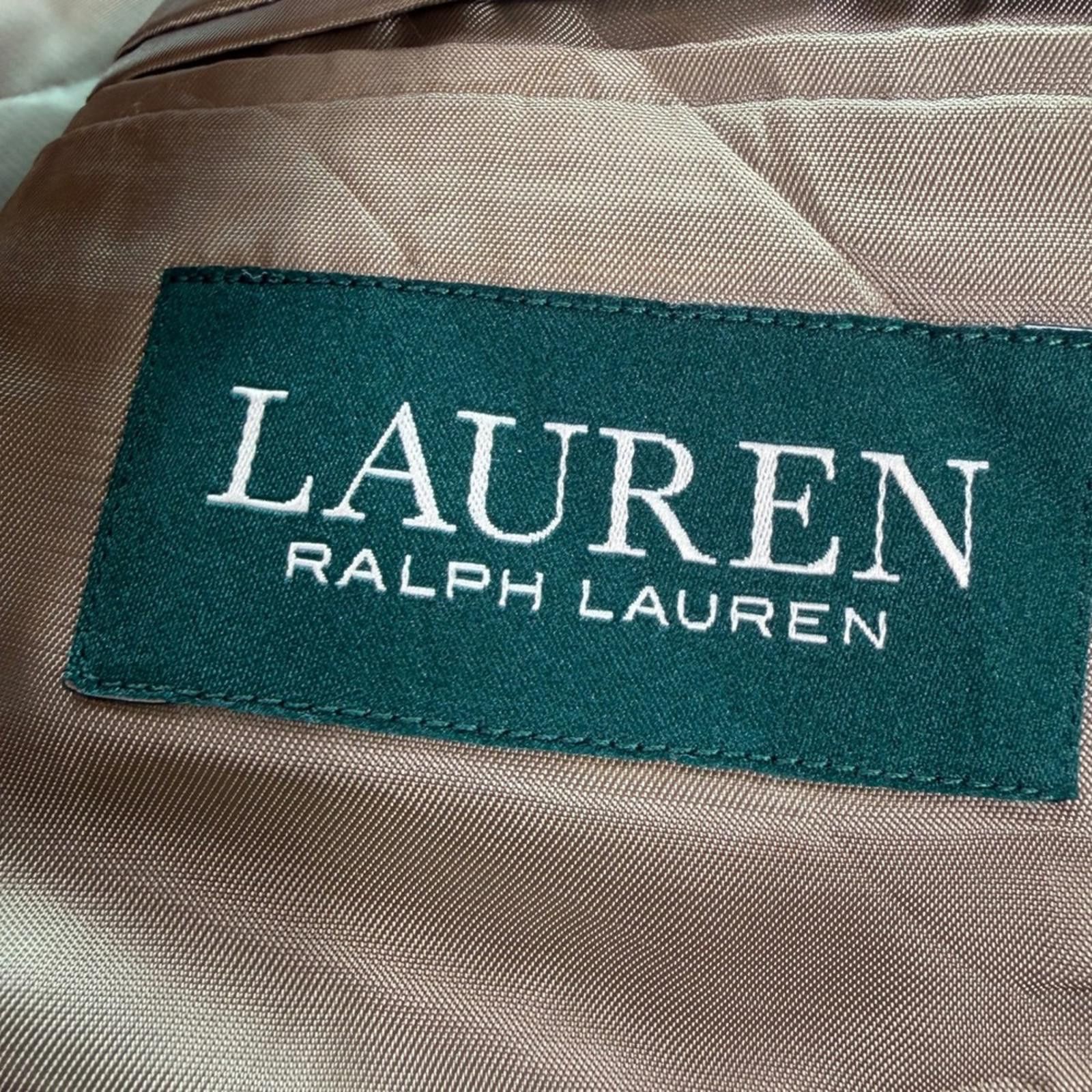 Lauren Ralph Lauren Lauren Ralph Lauren Silk Wool Blazer 42R Two Button Sport Size 42R - 5 Thumbnail