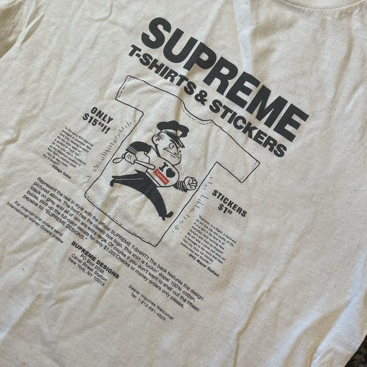 Supreme Supreme T-Shirts and Stickers Tee Size L Size US L / EU 52-54 / 3 - 2 Thumbnail