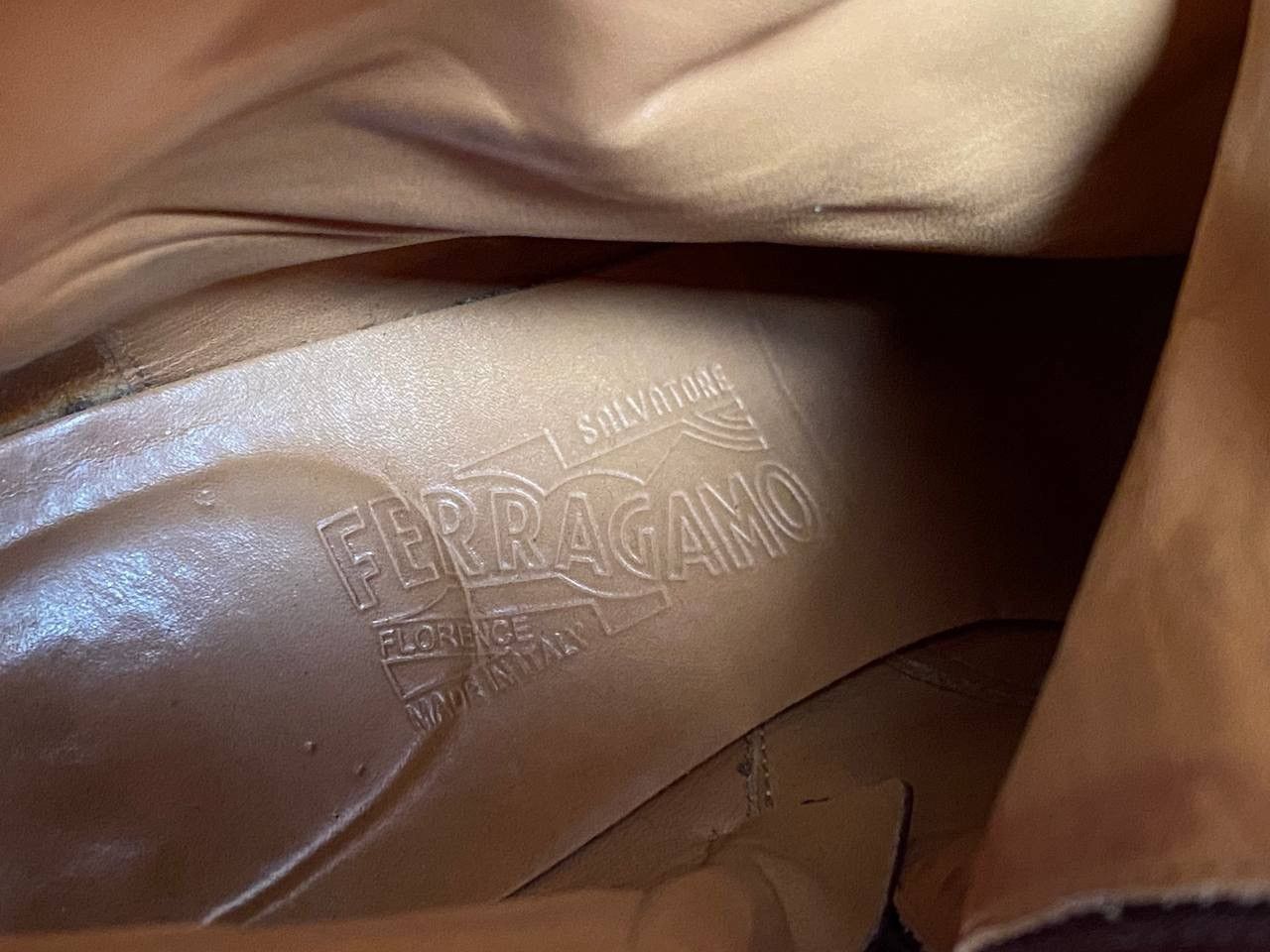 Salvatore Ferragamo Vintage Salvatore Ferragamo Women's Boots Size US 9.5 / IT 39.5 - 14 Thumbnail