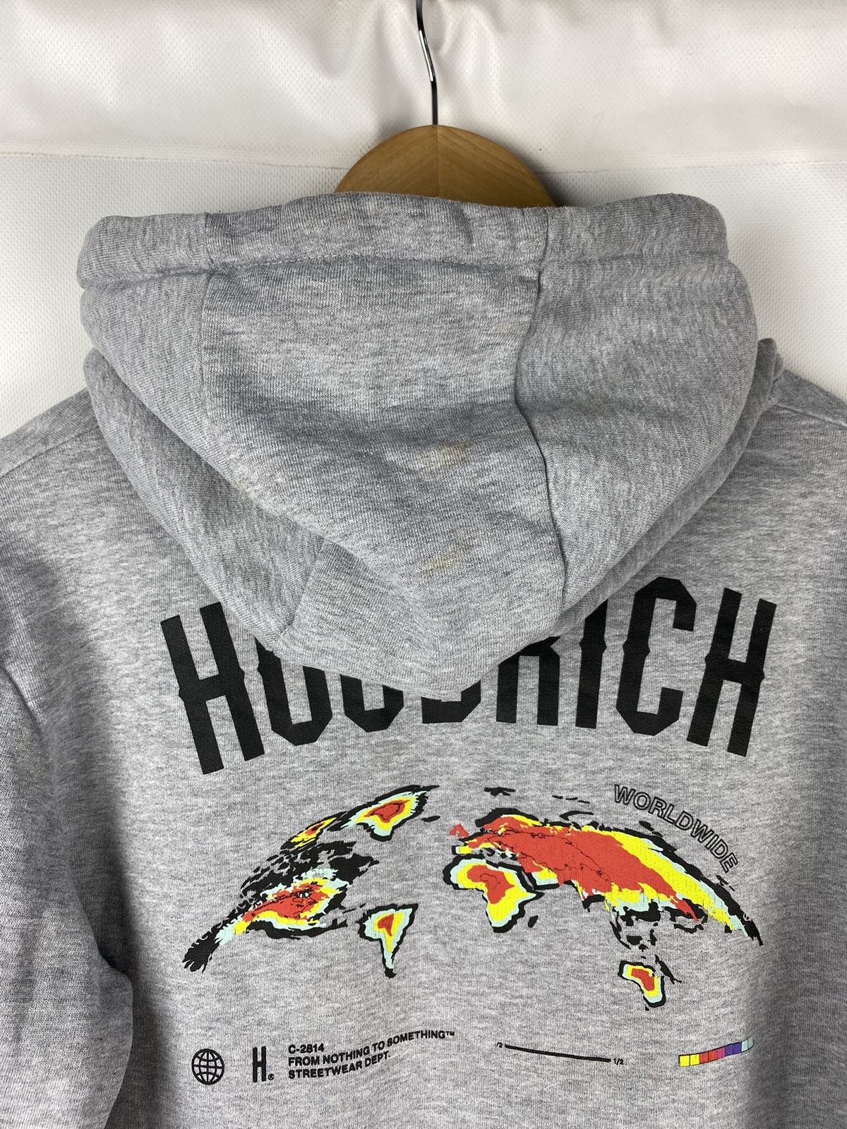Japanese Brand Hoodrich men’s big logo hoodie pullover size M Size US M / EU 48-50 / 2 - 17 Thumbnail