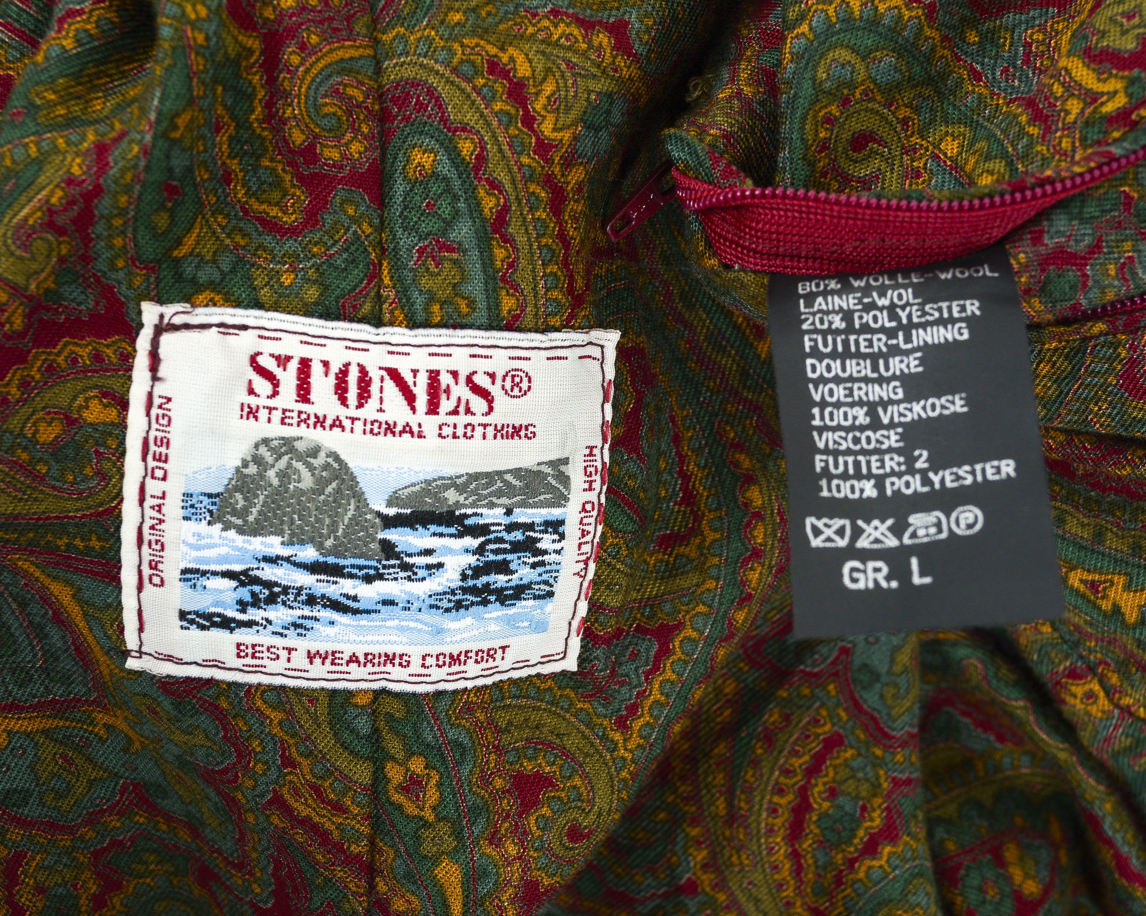 Vintage Trachten UK 42 US Blazer Wool Jacket Coat Tweed Janker L Size 42R - 5 Thumbnail