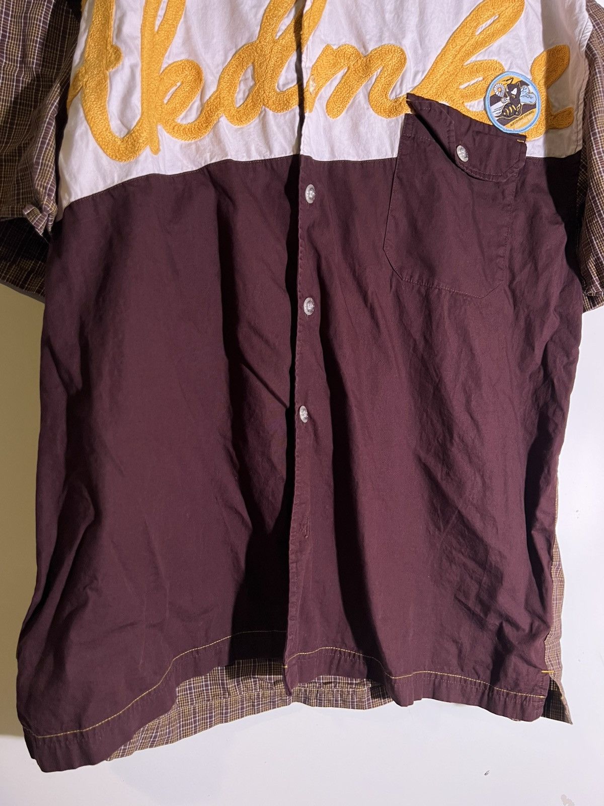 Vintage 90’s 2000’s Y2K VTG Vintage Akademiks Striped Plaid Shirt Size US XL / EU 56 / 4 - 4 Thumbnail
