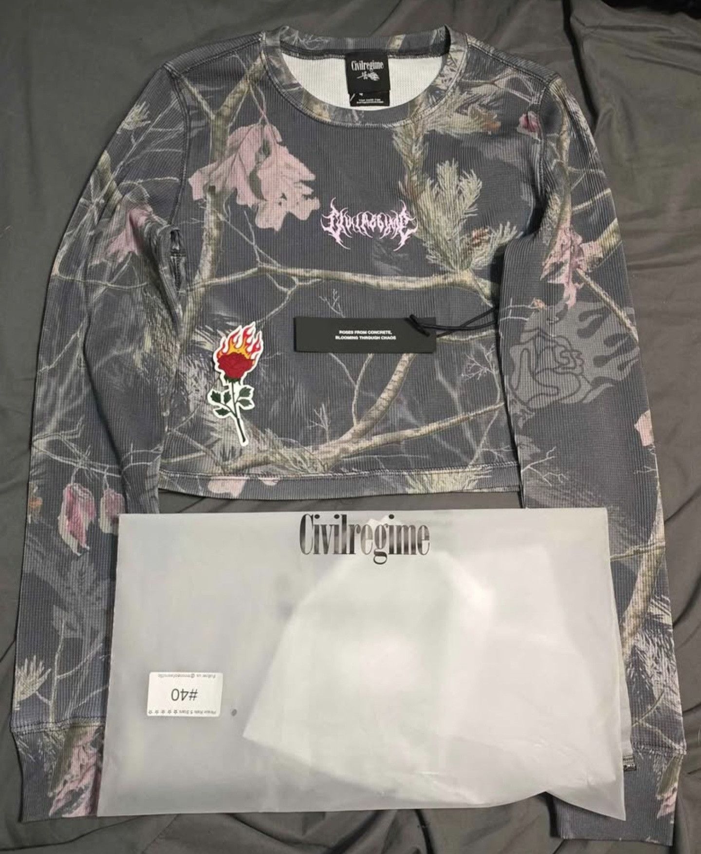 Civil Regime Civil Regime Camo Croptop Size M / US 6-8 / IT 42-44 - 1 Preview