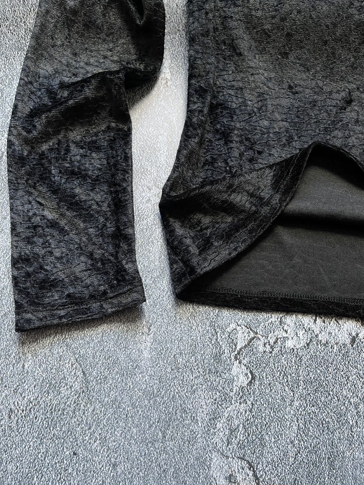 Versace Jeans Couture × Vintage Versace VNTG Textured Long Sleeve Top Sweater Size M / US 6-8 / IT 42-44 - 4 Thumbnail