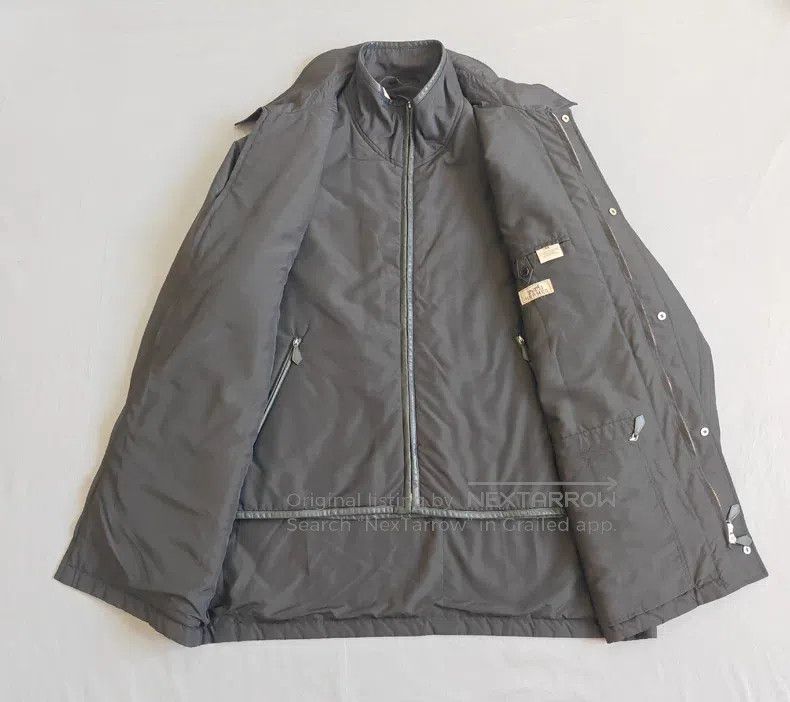 Hermes Hermes Cotton coat double-layer jacket, dark gray, two lay Size US L / EU 52-54 / 3 - 3 Thumbnail