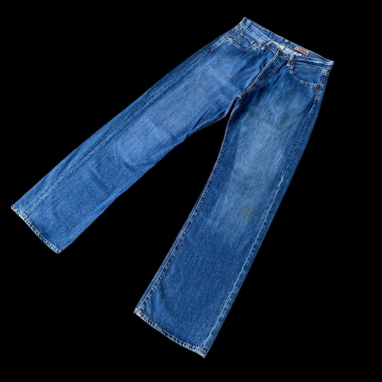 45rpm VINTAGE 90S 45RPM DENIM BLUEWASH STRAIGHT LEG Size US 30 / EU 46 - 10 Thumbnail
