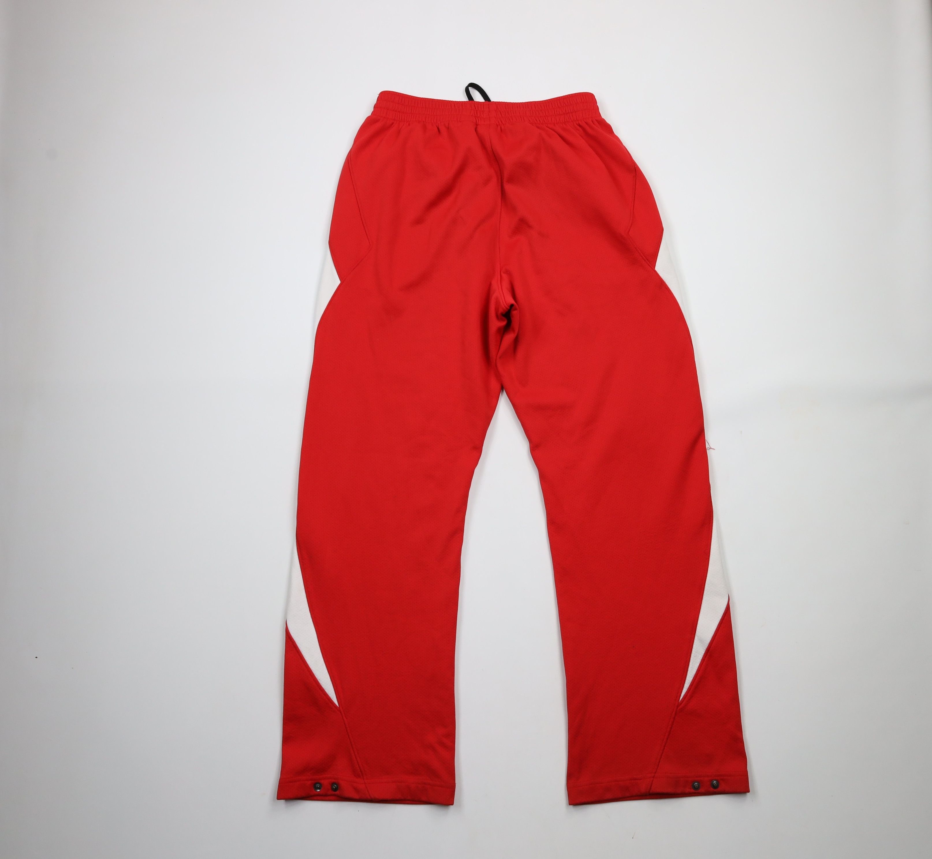 Nike × Vintage Vintage Nike Travis Scott Mini Swoosh Wide Leg Sweatpants Size 36 - 14 Thumbnail
