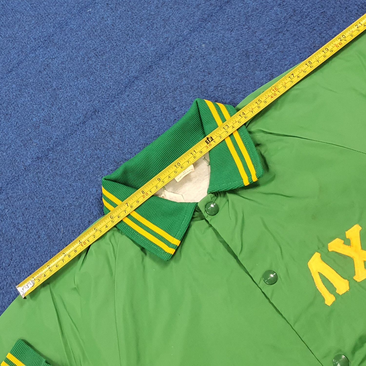 Russell Athletic Vintage Lambda Chi Alpha Fraternity Coaches Jacket C306N13 Size US M / EU 48-50 / 2 - 9 Thumbnail
