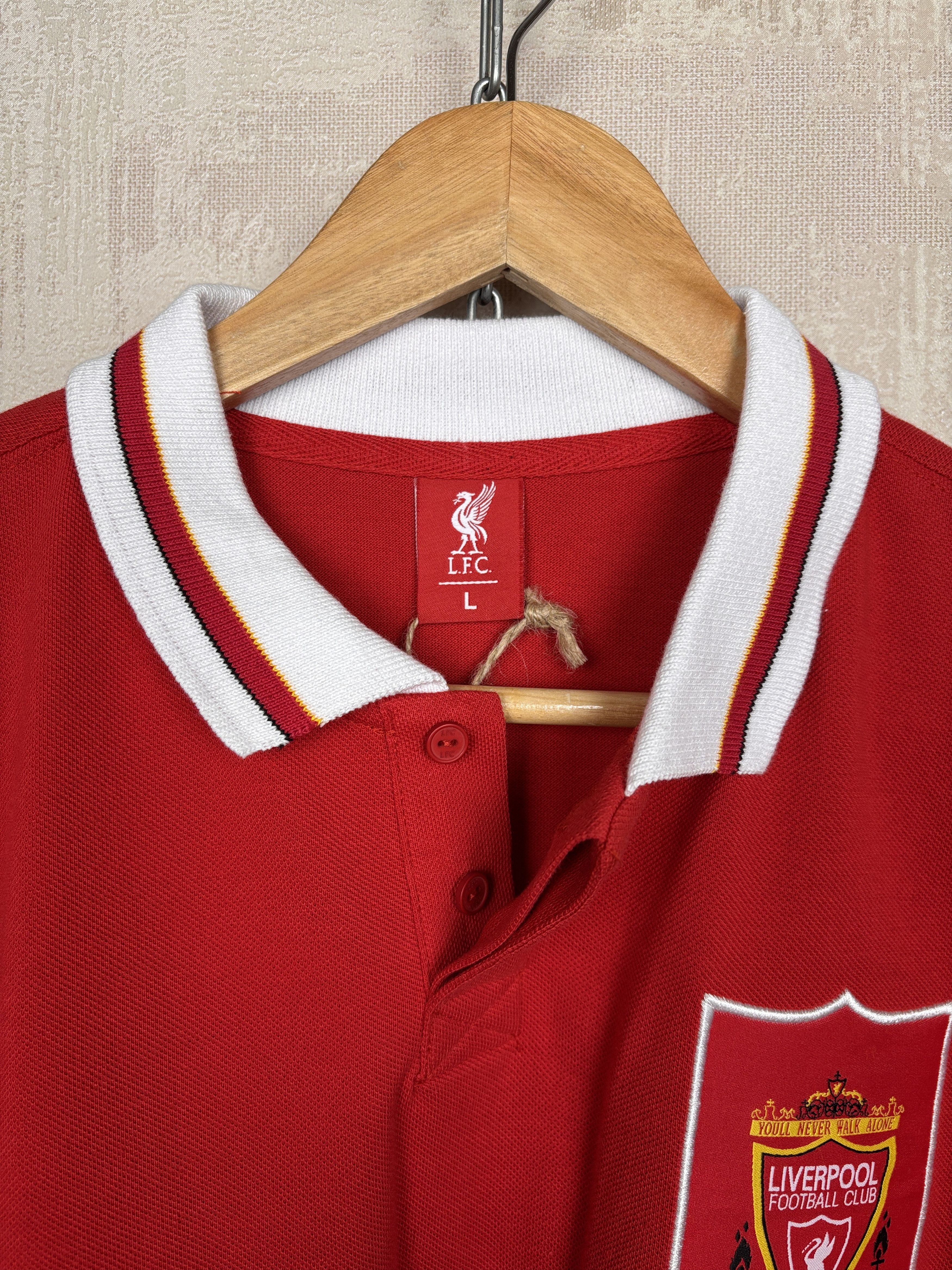 Other Liverpool FC Home Polo T-shirt Size US L / EU 52-54 / 3 - 9 Thumbnail
