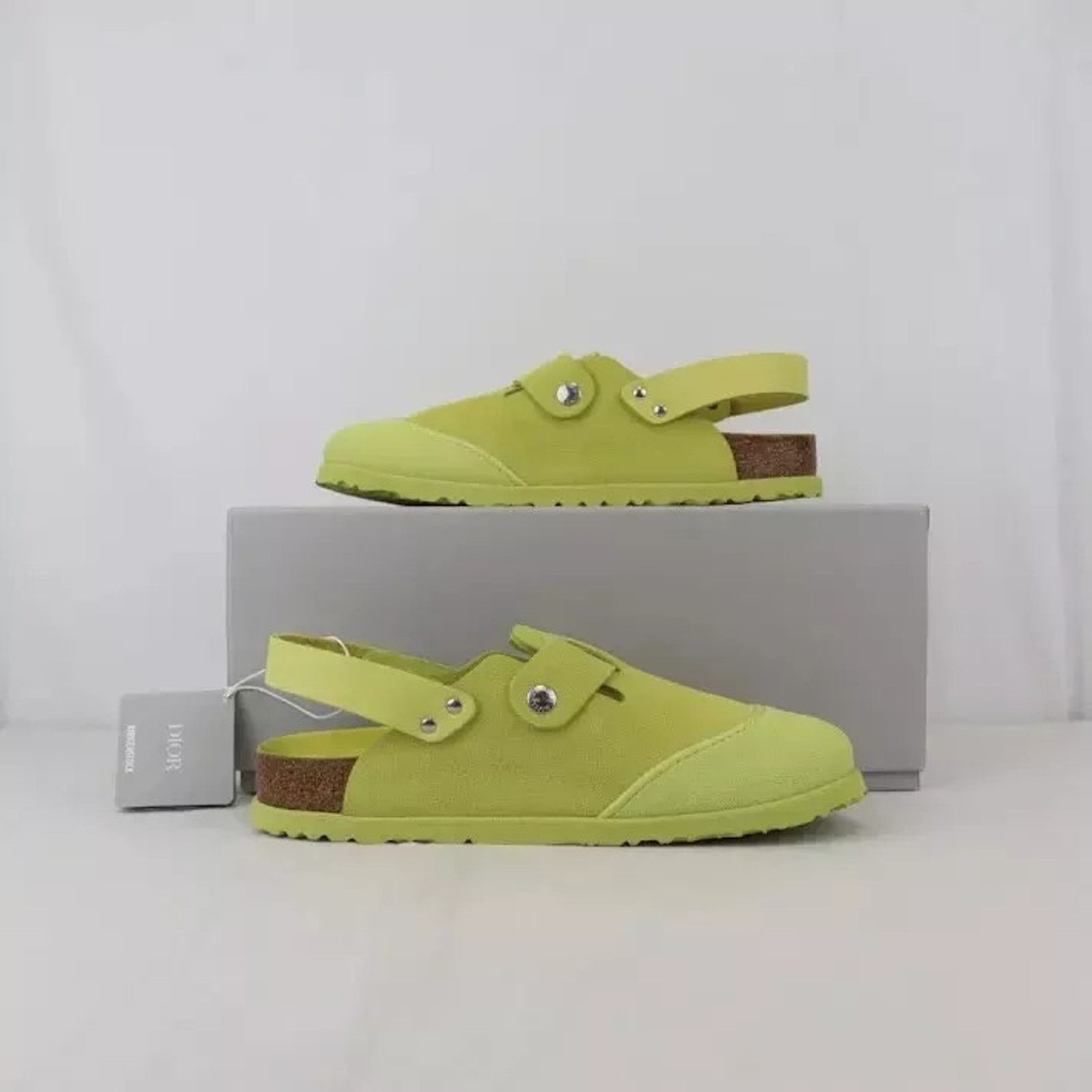 Birkenstock × Dior o1rshd1 M-Tokio Sandal Slipper in Yellow Size US 9 / EU 42 - 1 Thumbnail