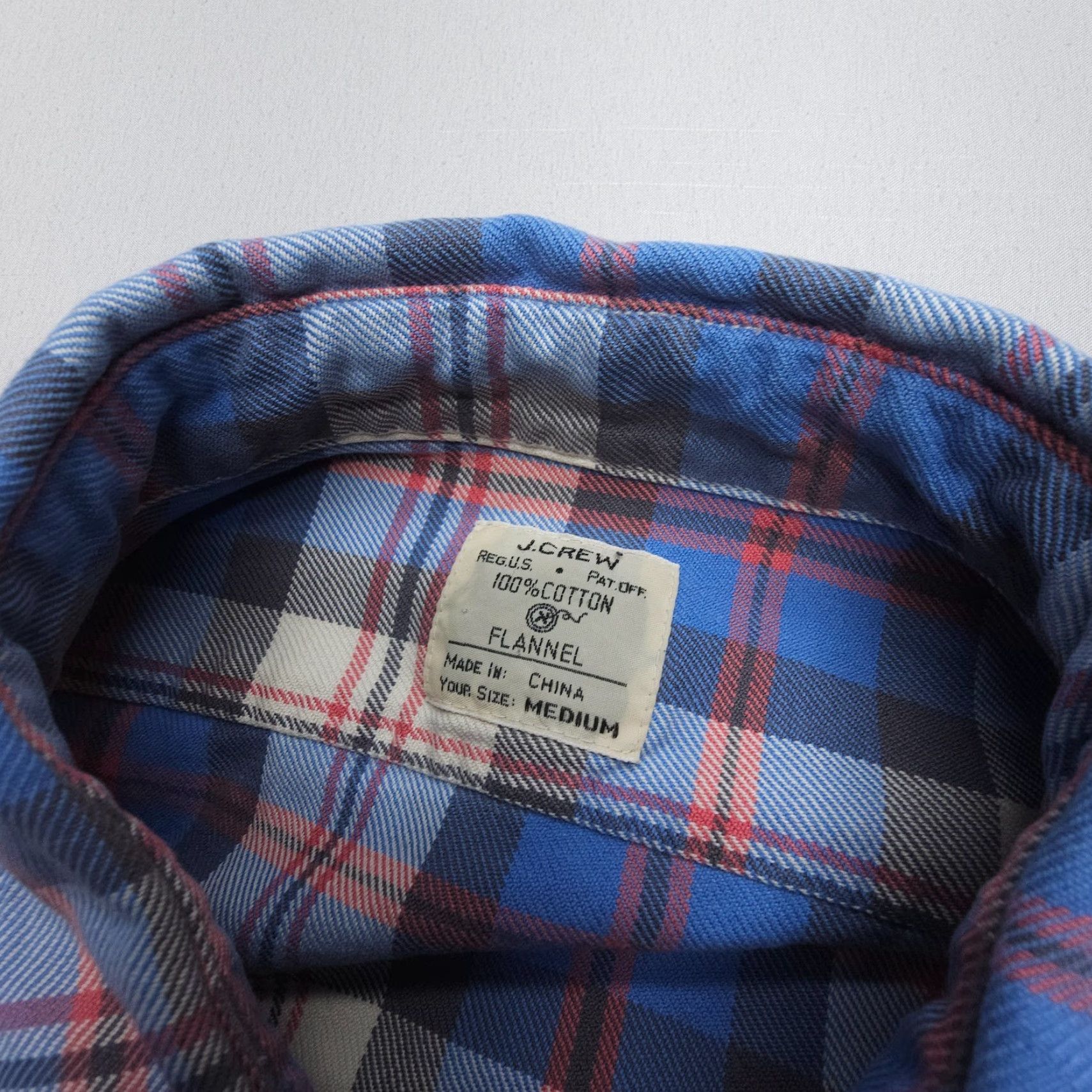 J.Crew J. Crew Shirt Mens M Long Sleeve Plaid Flannel Lightweight Button Up Multicolor Cotton Size US M / EU 48-50 / 2 - 4 Thumbnail