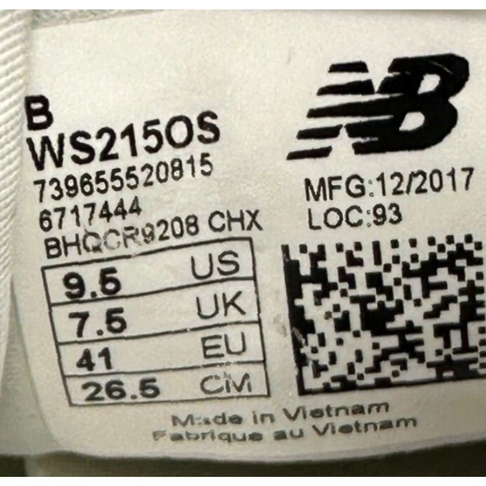 New Balance New Balance Shoes Womens 9.5 B Grey Sneaker Lace Up Low Top WS2150S - Walking Casual Comfort Size L / US 10 / IT 46 - 6 Thumbnail