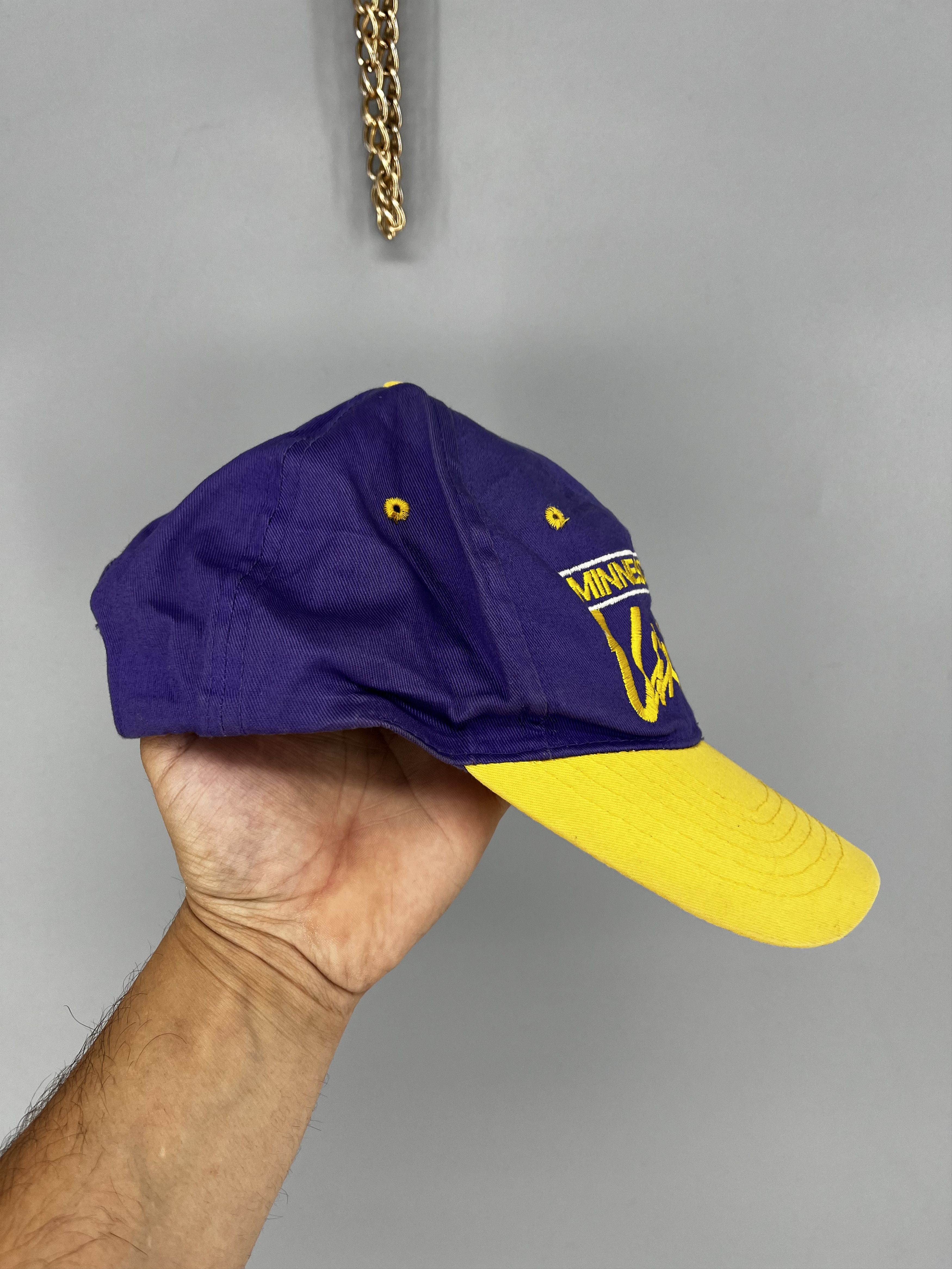 NFL Sports Specialties Minnesota Vikings Vintage SnapBack Hat Size ONE SIZE - 2 Thumbnail