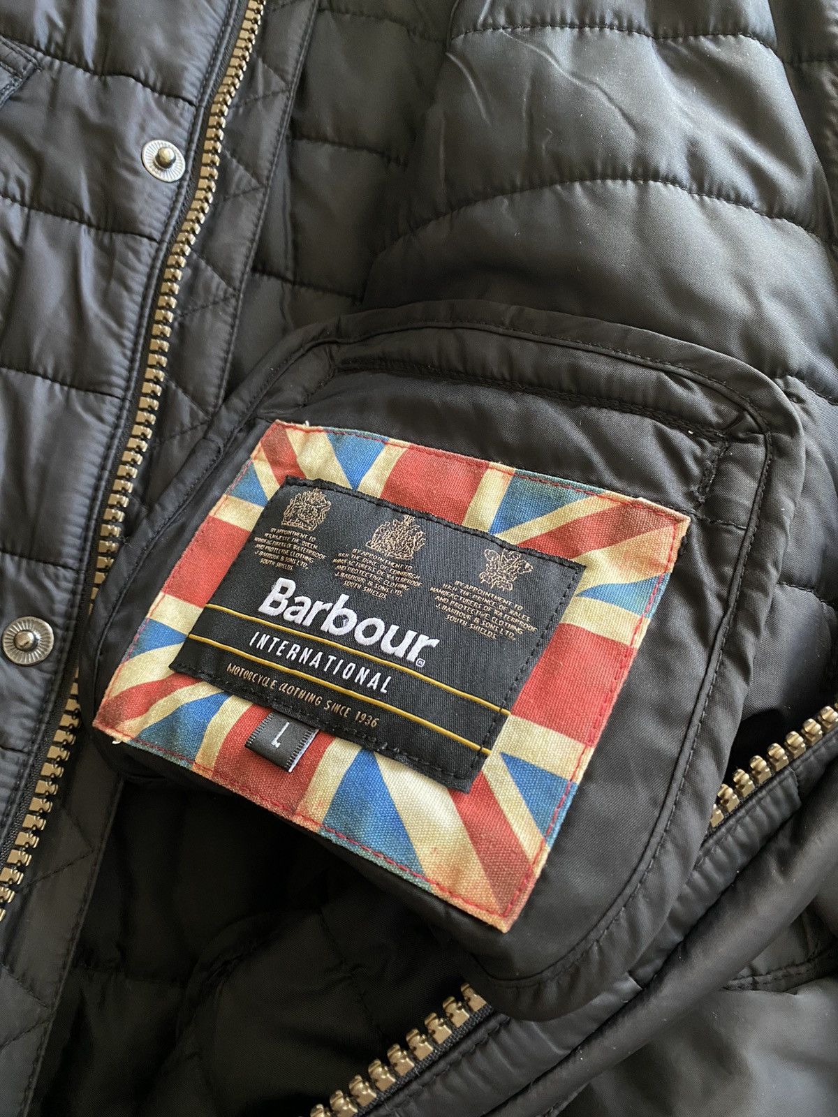 Barbour Barbour International Caliper Quilted TR Jacket Size US L / EU 52-54 / 3 - 5 Thumbnail