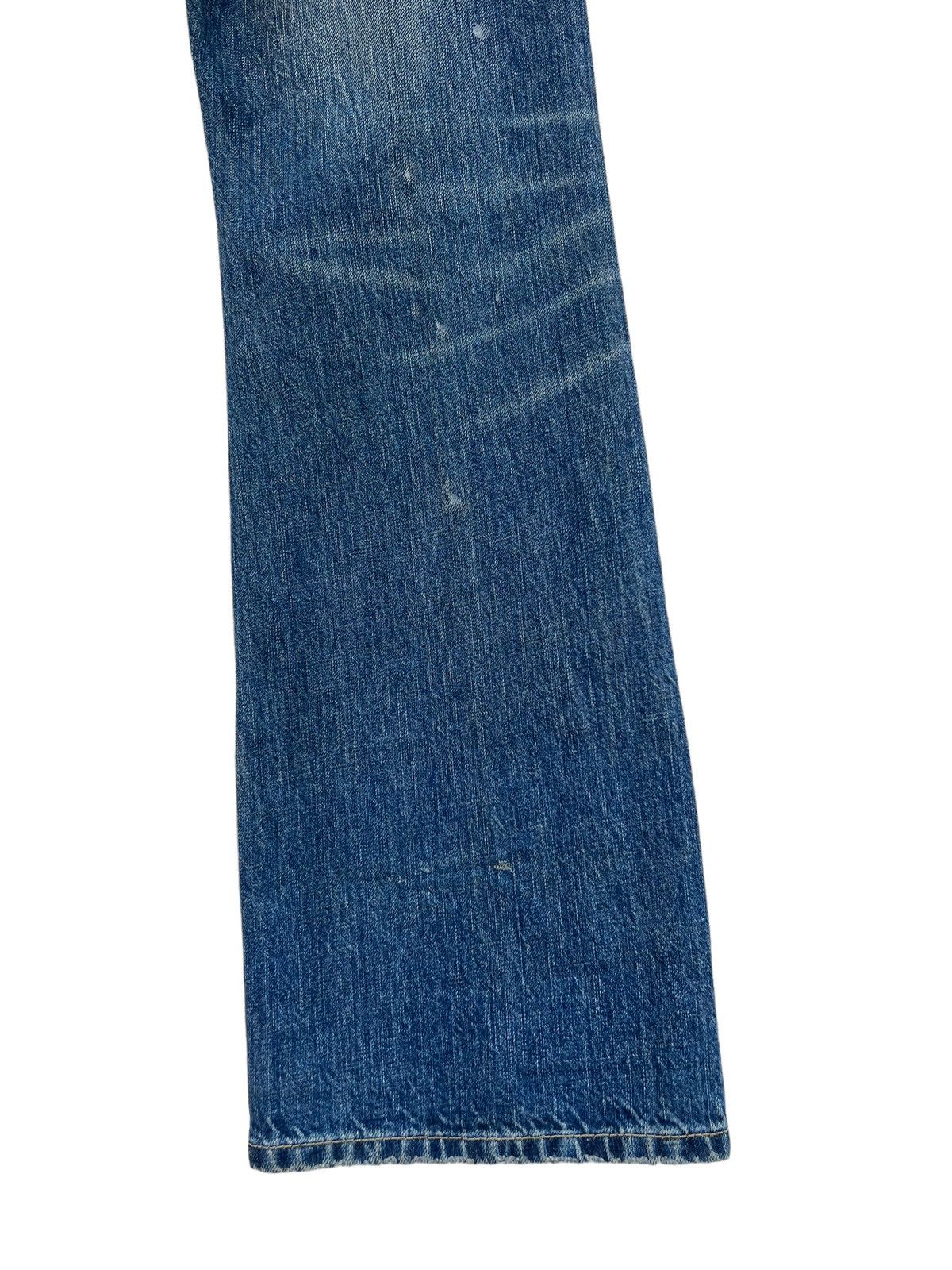 Vintage Vintage RNA Japan Distress Patchwork Mud Denim Flare Jeans Size US 29 - 19 Thumbnail