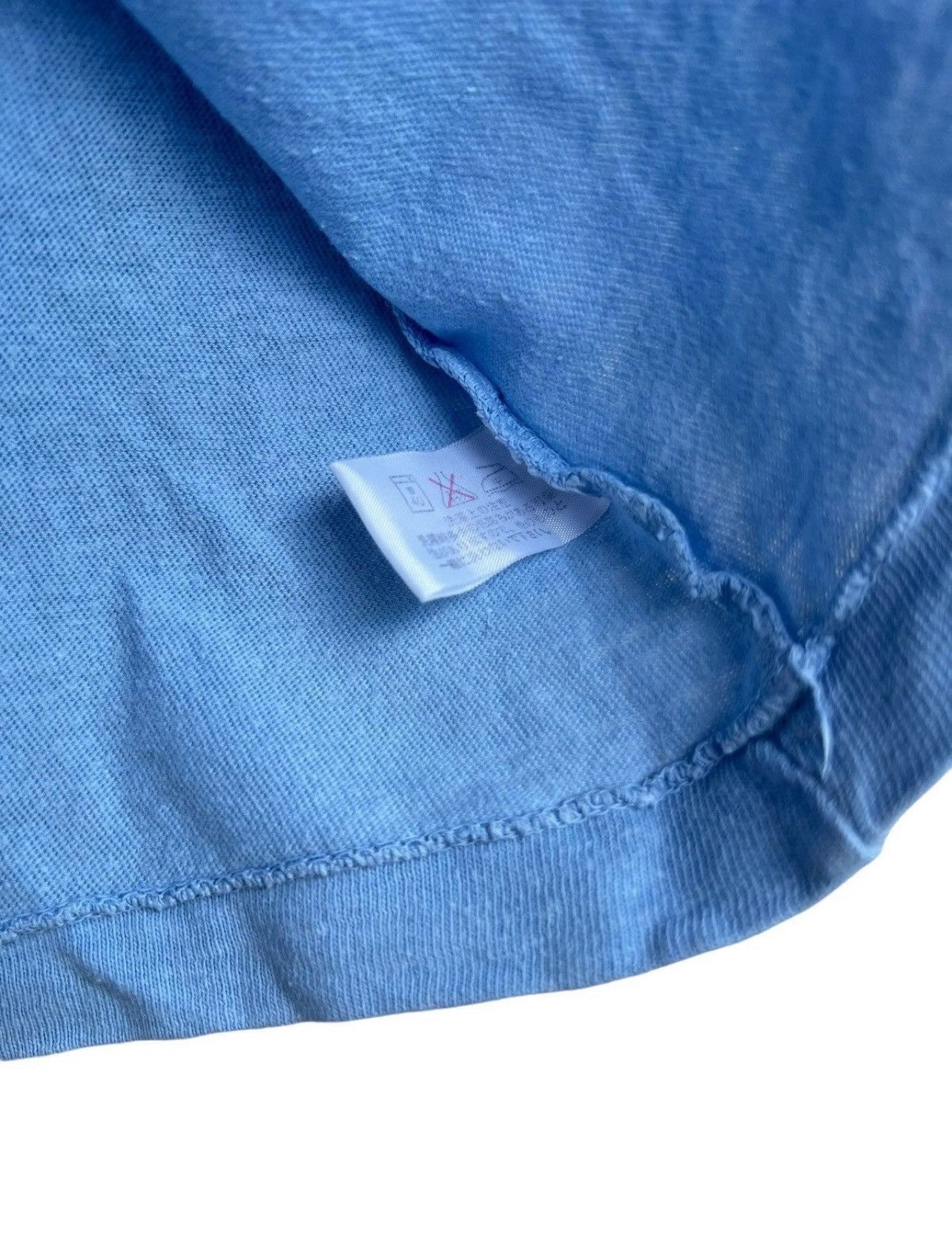 Blue Blue Japan Vintage Blue Blue Japan Spellout Soft Blue Tee Shirt Size US M / EU 48-50 / 2 - 7 Thumbnail