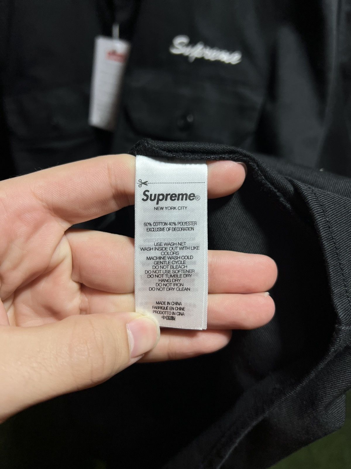 Supreme Supreme Rhinestone Button-Up Shirt Size US XL / EU 56 / 4 - 4 Thumbnail