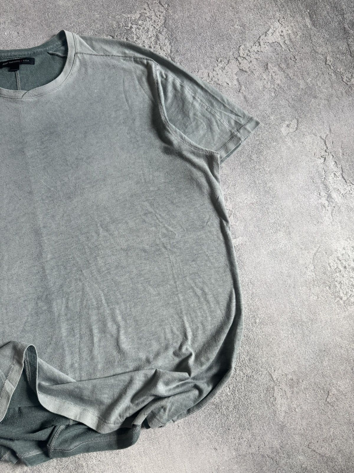 John Varvatos John Varvatos light Tee tank tshirts faded style Size US XL / EU 56 / 4 - 3 Thumbnail