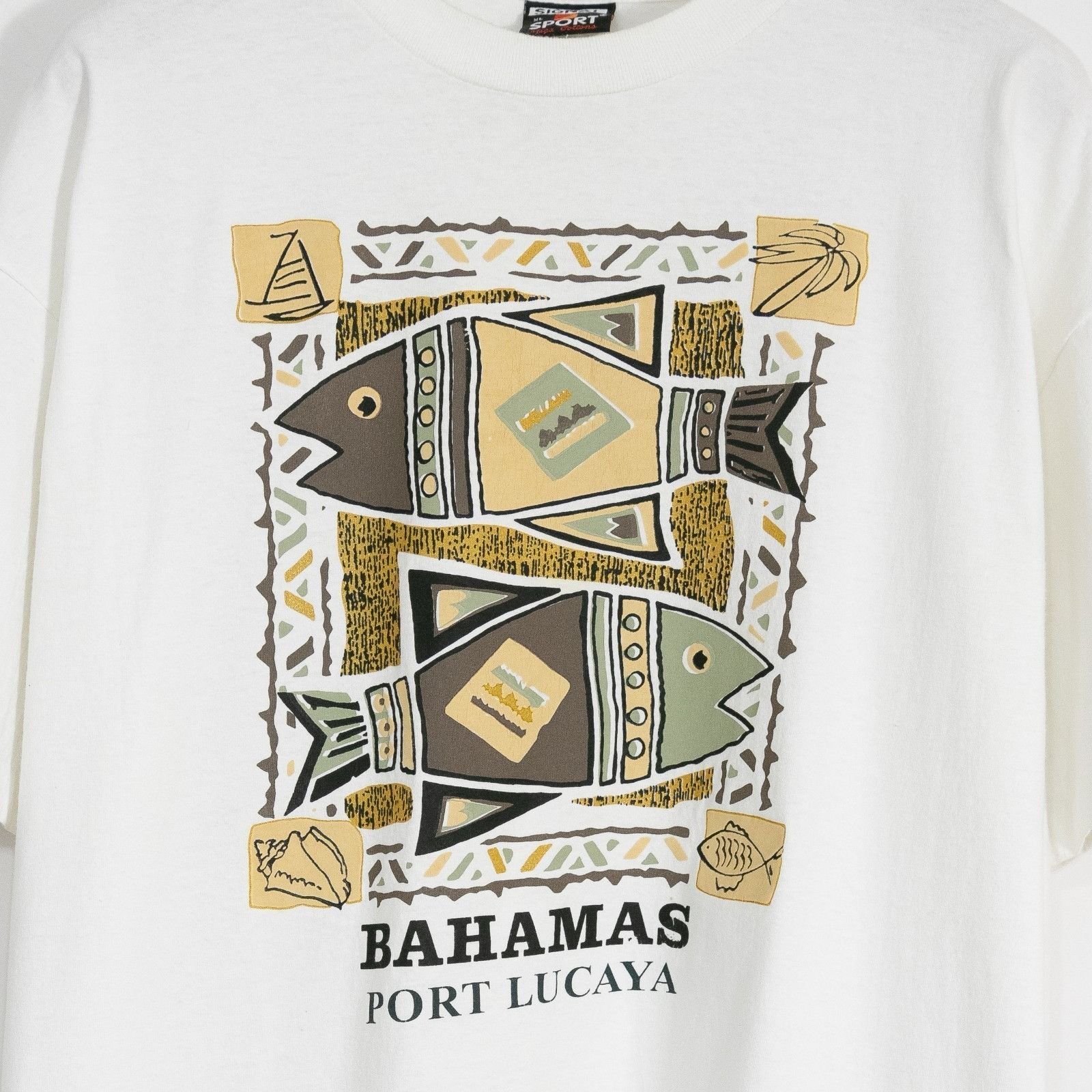 Vintage Vintage 90s Bahamas Port Lucaya Tourism Tee XL Single Stitch Size US XL / EU 56 / 4 - 3 Thumbnail
