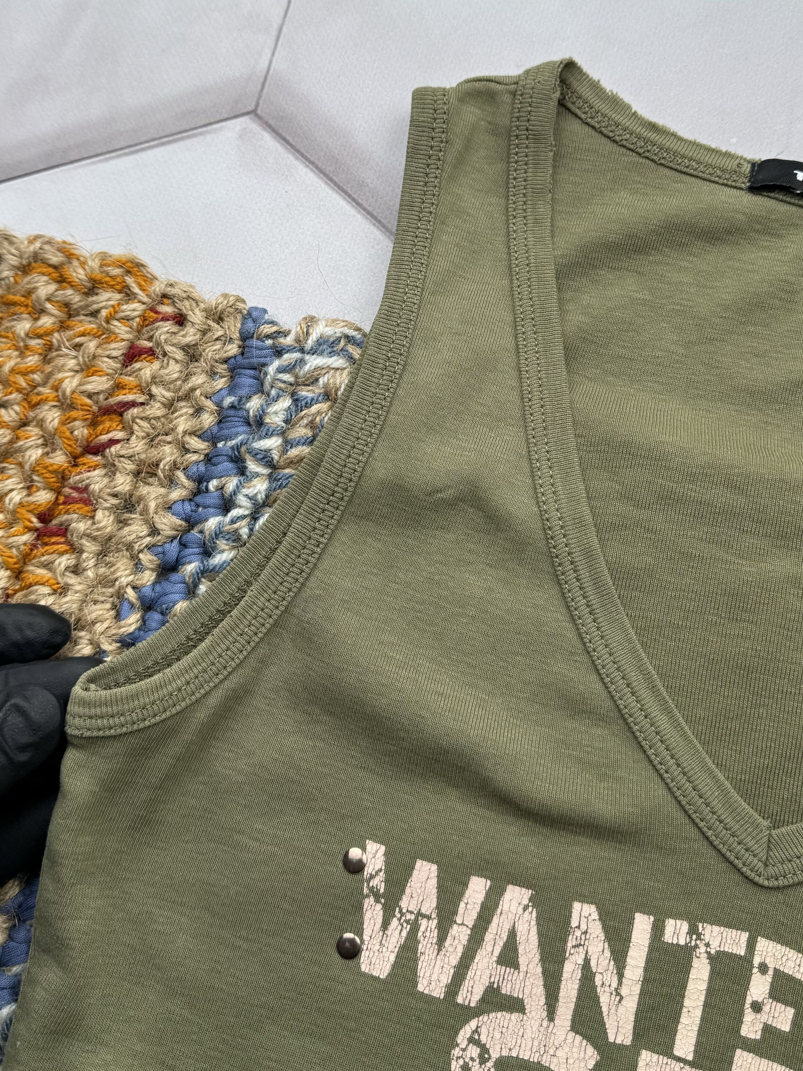 Japanese Brand Vintage Printed Tank Top (E4) Size S / US 4 / IT 40 - 4 Thumbnail