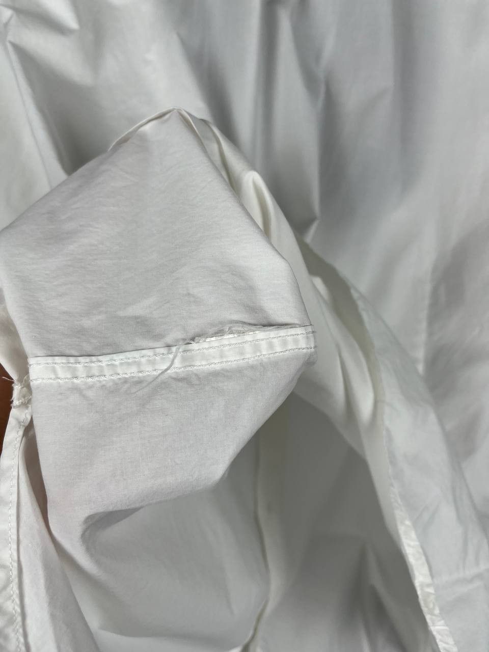 Diesel DIESEL White Dress Shirt Perforated Front & Back Detail Size US L / EU 52-54 / 3 - 9 Thumbnail