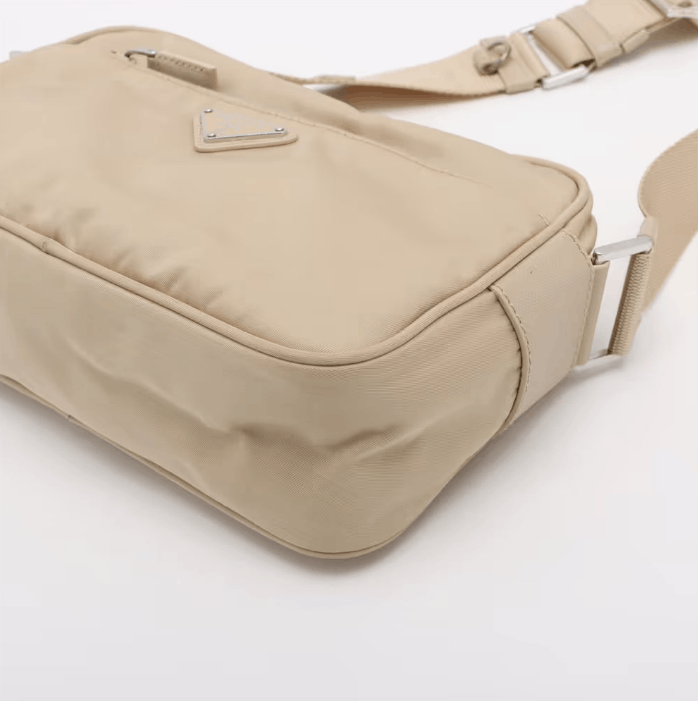 Prada Tessuto Nylon Leather Shoulder Bag Size ONE SIZE - 3 Thumbnail