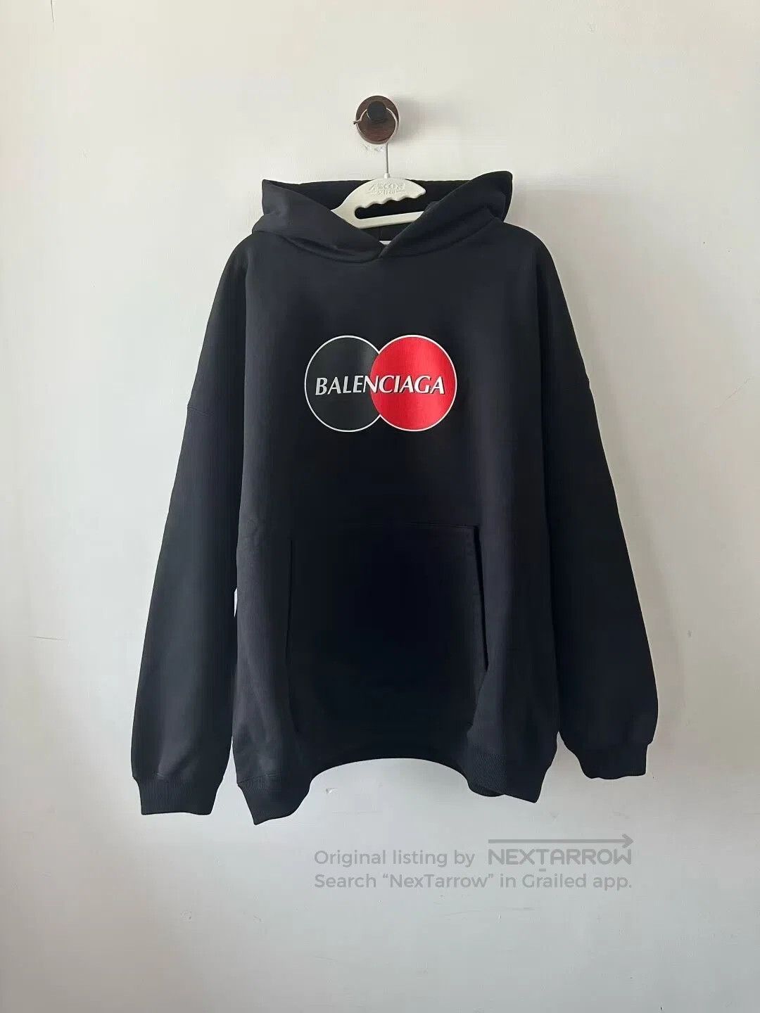 Balenciaga Balenciaga Black Mastercard Hoodie| Size US XS / EU 42 / 0 - 1 Thumbnail