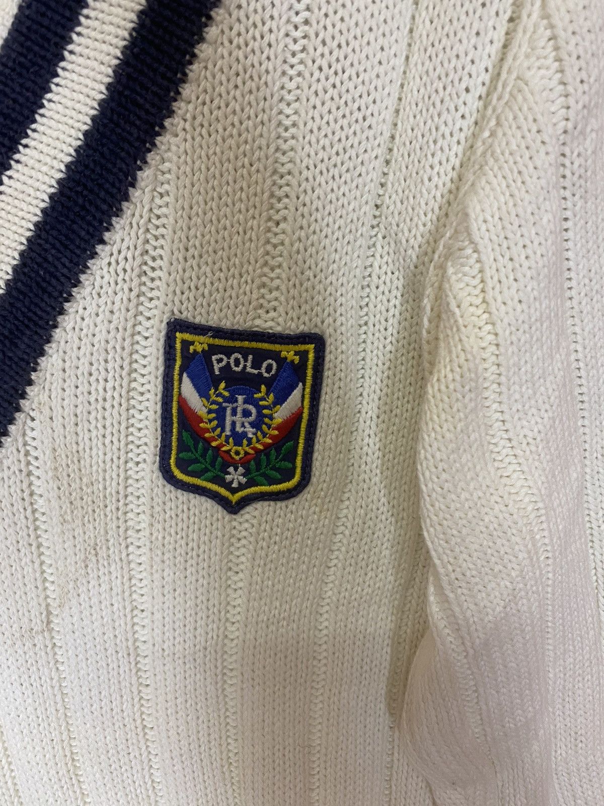 Polo Ralph Lauren × Vintage ‼️VINTAGE POLO RALPH LAUREN KNIT SWEATER SMALL LOGO‼️ Size US M / EU 48-50 / 2 - 2 Thumbnail