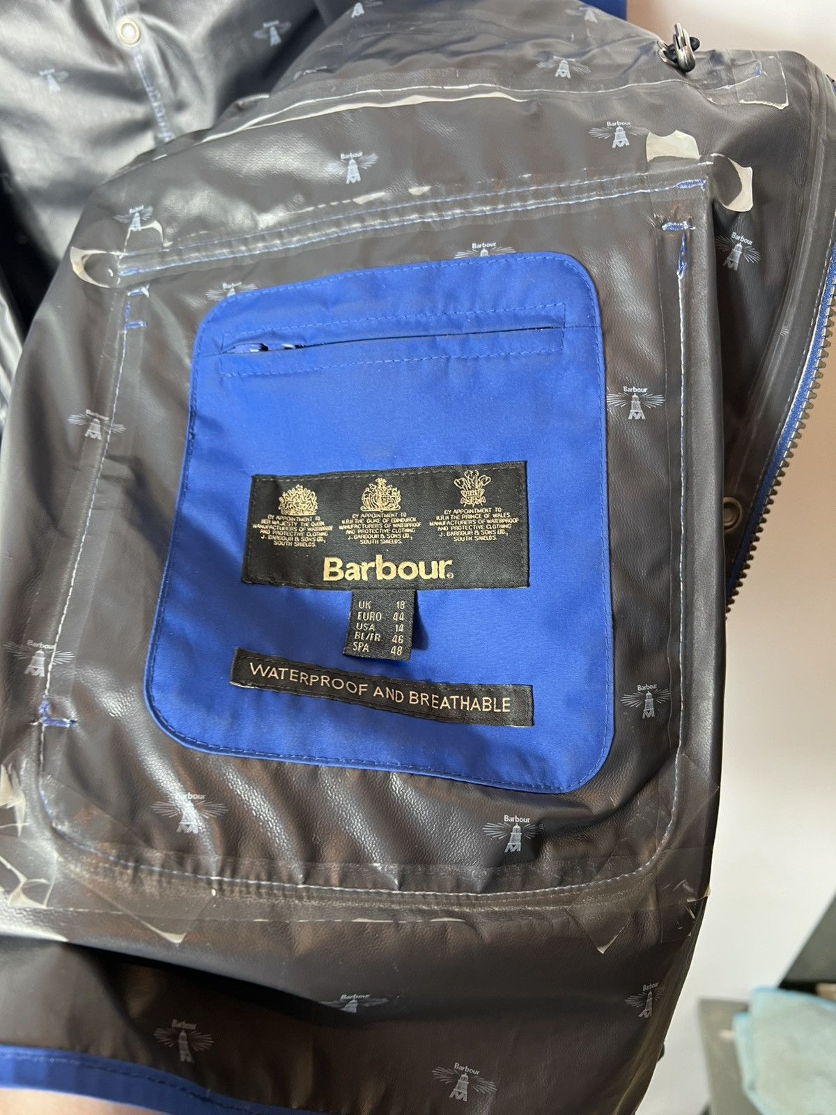 Barbour Barbour Studland Women Waterproof Breathable Women Jacket Size XL / US 12-14 / IT 48-50 - 13 Thumbnail