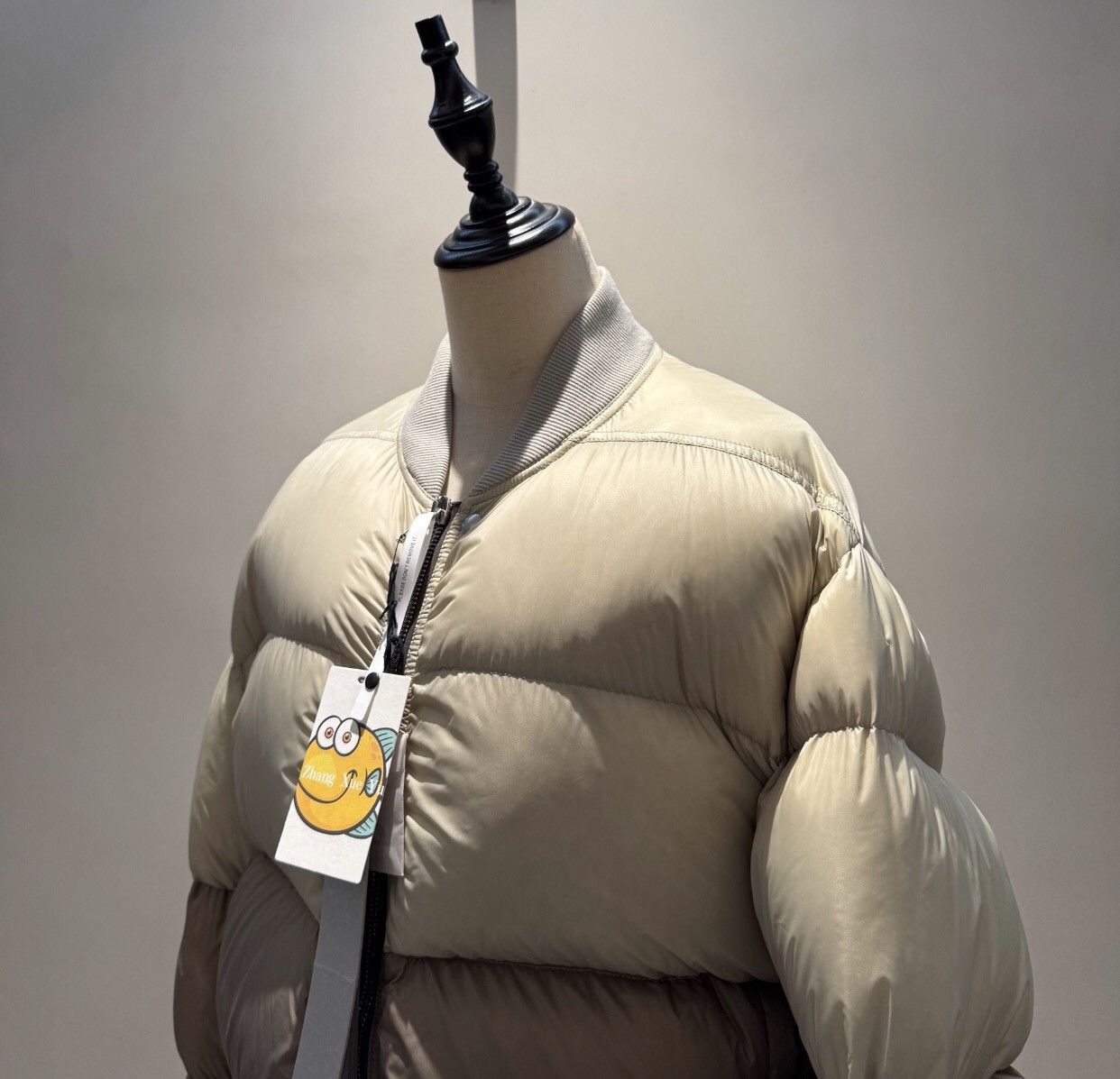 Rick Owens Rick owens mainline 21 yearcolor blocked goose down jacket Size US M / EU 48-50 / 2 - 3 Thumbnail