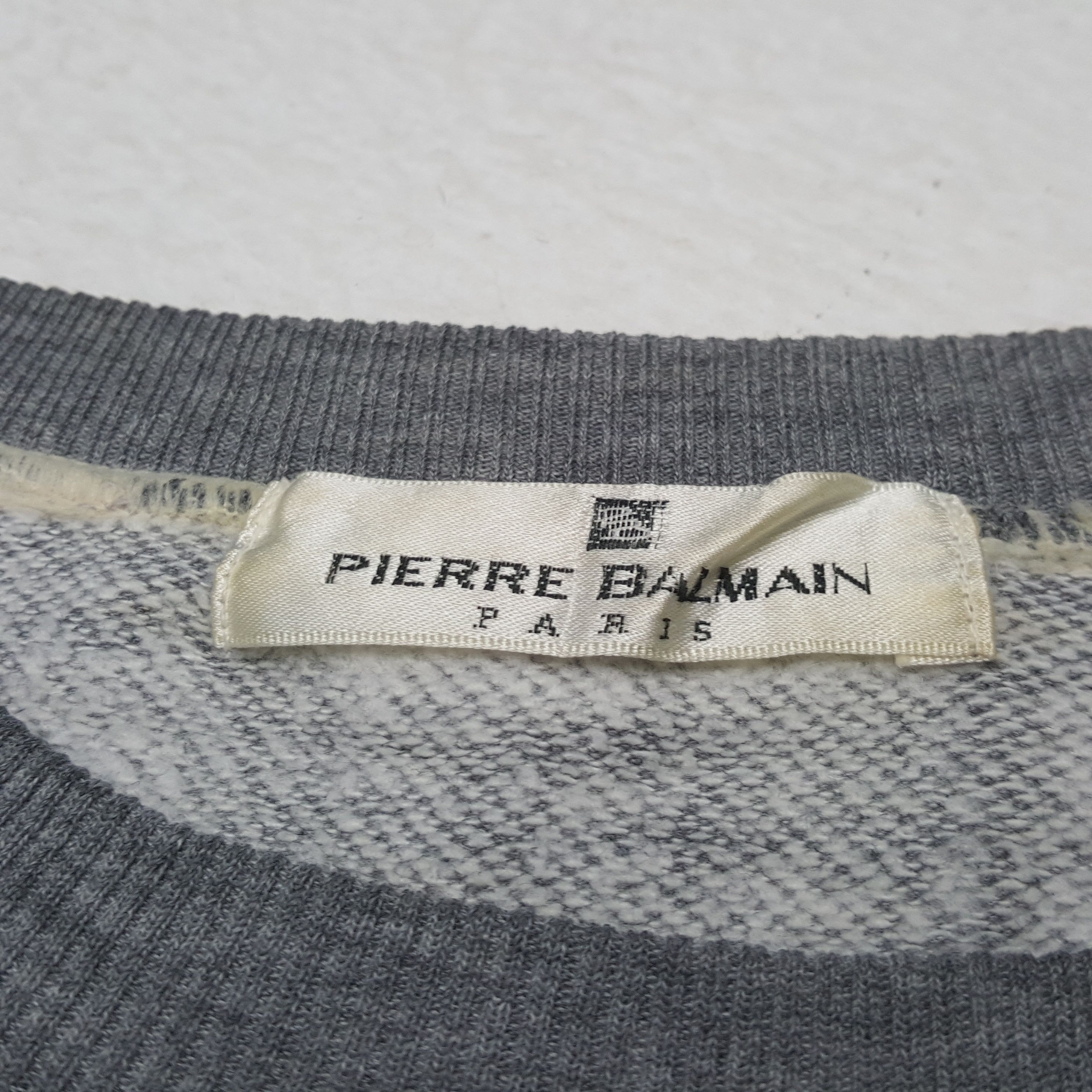 Designer × Pierre Balmain × Vintage Vintage PIERRE BALMAIN Fashion Brand Sweatshirt C291N31 Size US L / EU 52-54 / 3 - 4 Thumbnail