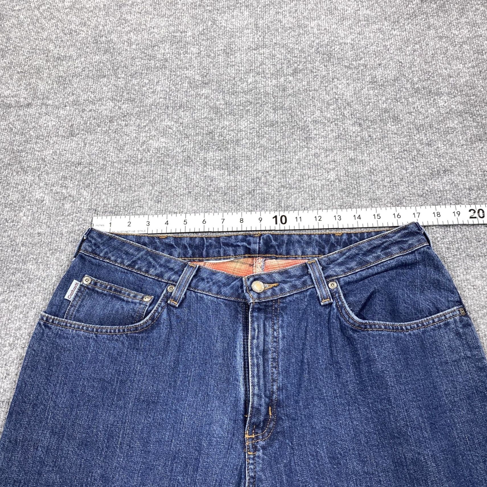 Carhartt Carhartt Jeans Mens 36x30 Blue Relaxed Straight Leg Flannel Lined Insulated Denim Workwear Winter Mens Size US 36 / EU 52 - 5 Thumbnail