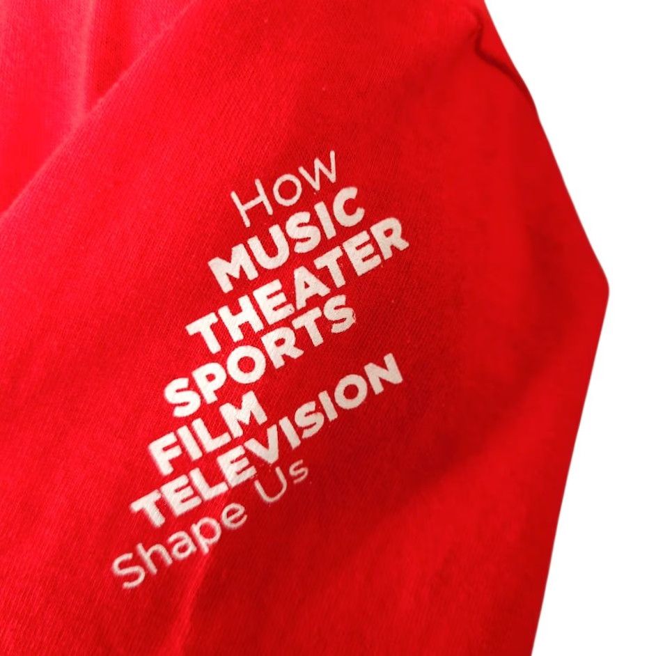 Vintage Smithsonian T Shirt Mens 2XL Red National Museum Entertainment Nation History Shirt Mens Size US XXL / EU 58 / 5 - 6 Thumbnail