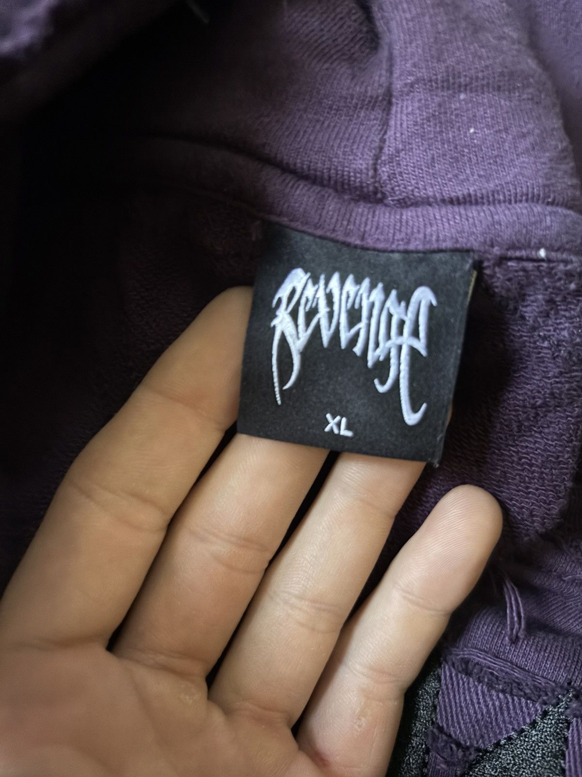 Revenge Spider Web Zip Purple/Black Size US XL / EU 56 / 4 - 4 Thumbnail