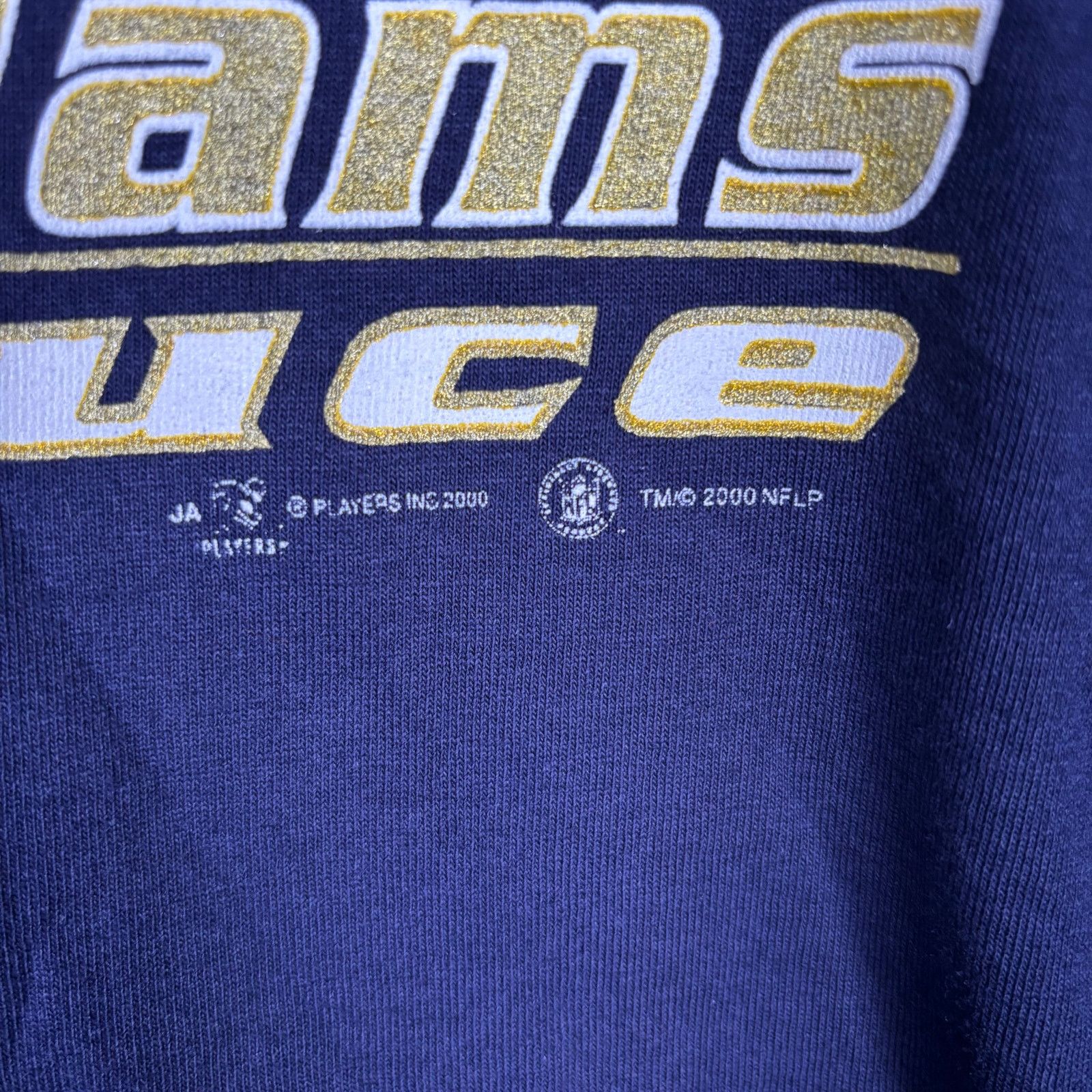 Delta Vintage Isaac Bruce St. Louis Rams NFL Long Sleeve Shirt Size US L / EU 52-54 / 3 - 4 Thumbnail