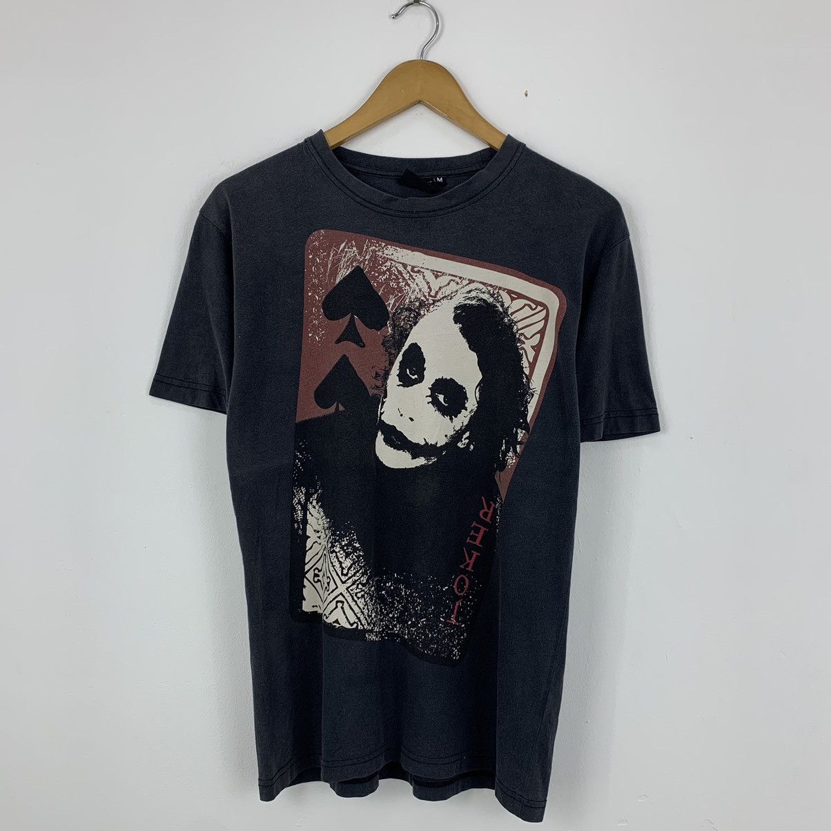 DC Comics × Vintage Vintage The Dark Knight Joker Heath Ledger T-Shirt Size US M / EU 48-50 / 2 - 1 Thumbnail
