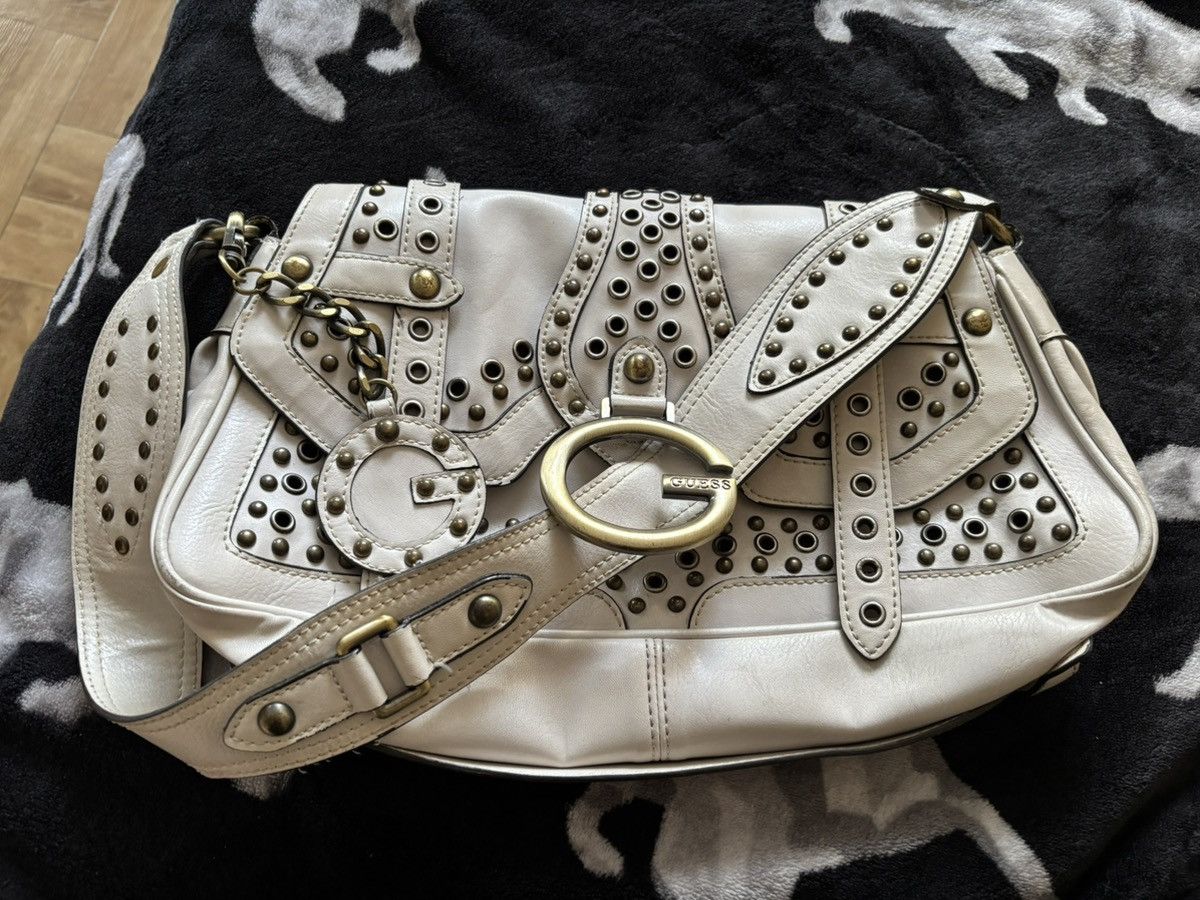Guess × Vintage shoulder bag vintage real leather guess avant garde Size ONE SIZE - 4 Thumbnail