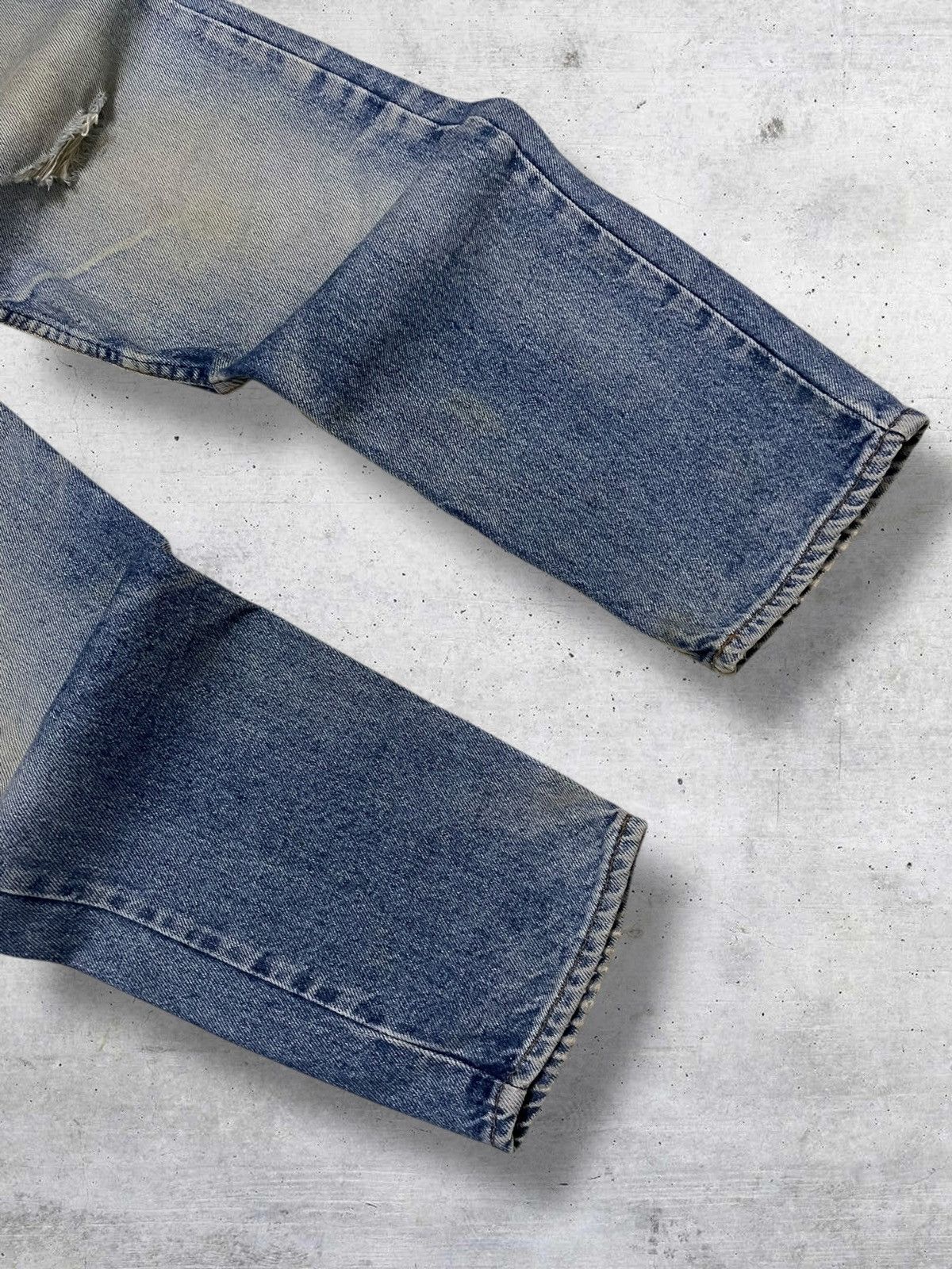 Levi's Vintage Clothing VINTAGE LEVIS 616 90S DESIGNER MUDWASH OG DISTRESSED DENIM Size US 29 - 5 Thumbnail