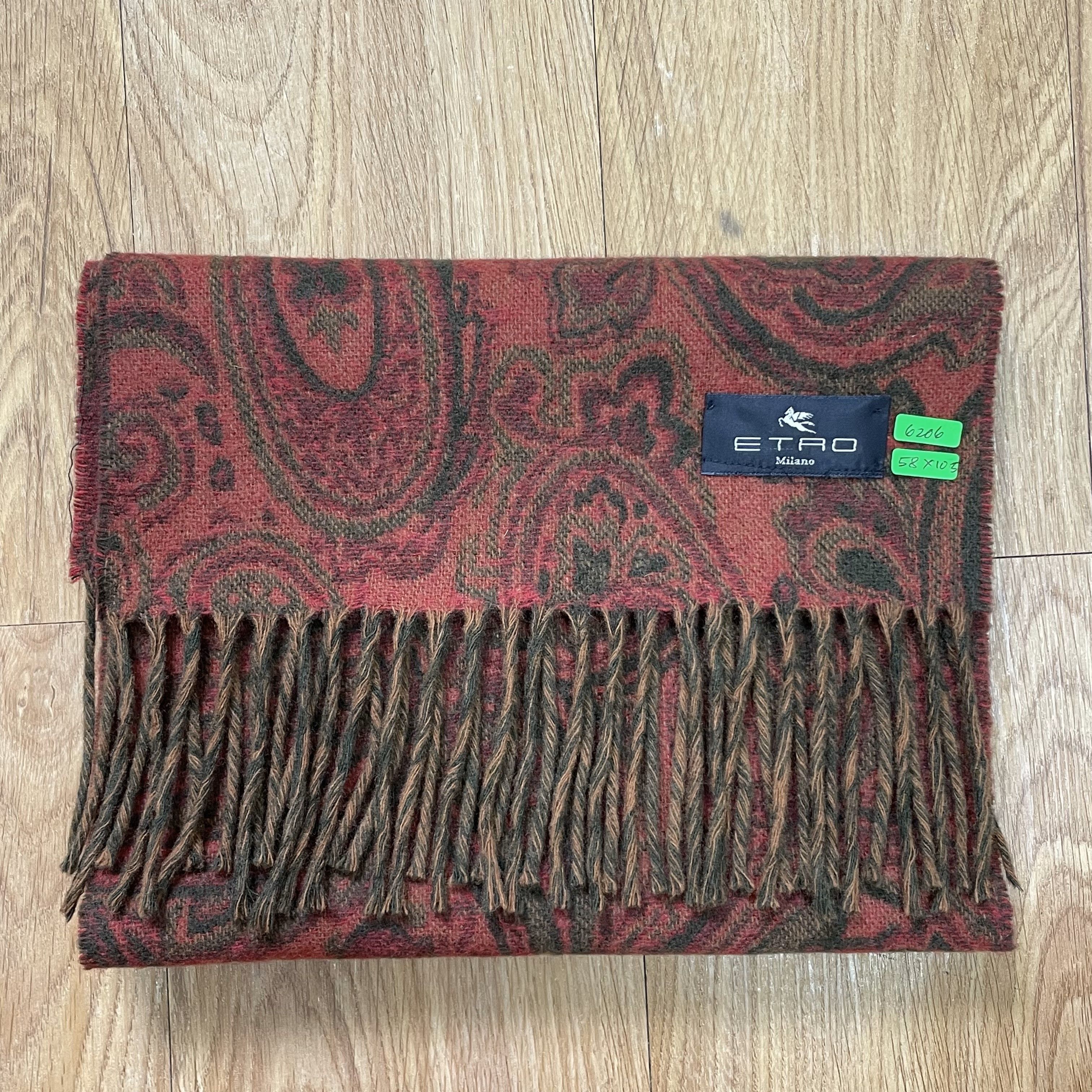 Etro × Vintage Etro Scarf / Muffler - 6206 Size ONE SIZE - 9 Thumbnail