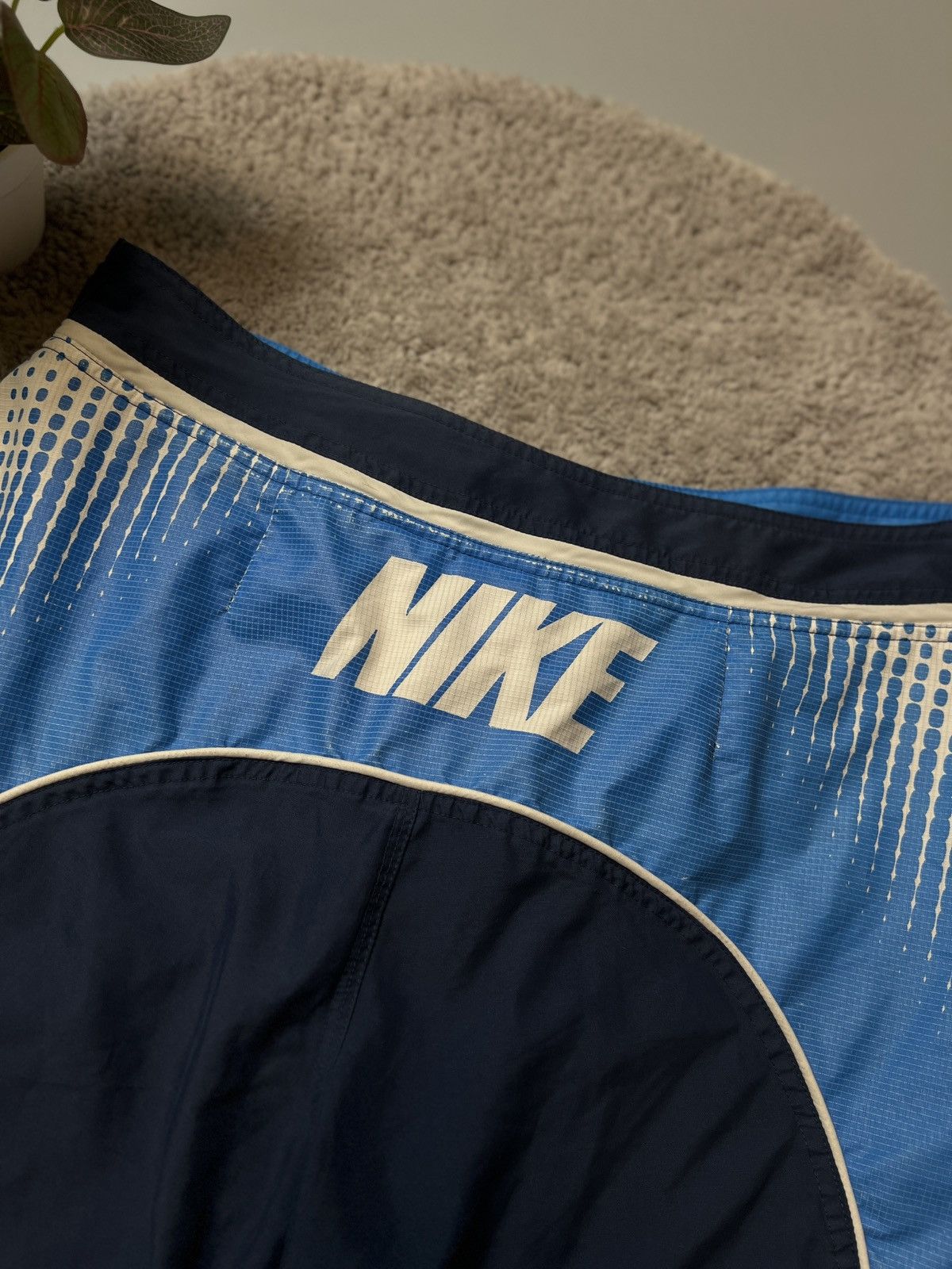 Nike × Vintage 90s Vintage Nike Swoosh Logo Shorts Travis Style Size M Size US 34 / EU 50 - 6 Thumbnail