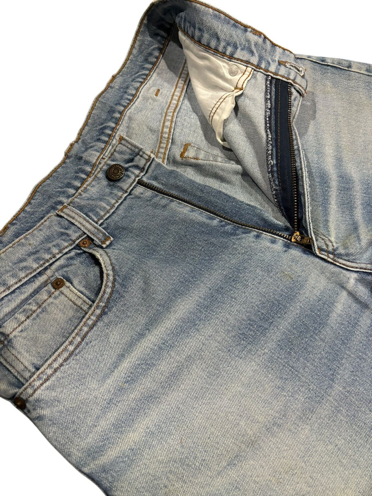 Levi's × Vintage Y2k Vintage Levi’s Lot 525-02 Faded Straight Cut Jeans Size US 32 / EU 48 - 4 Thumbnail