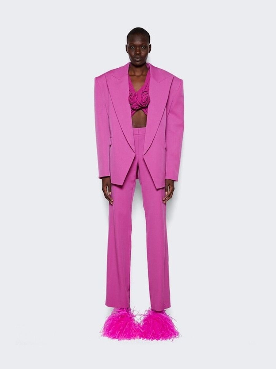 Magda Butrym Magda Butrym Oversized Pink Pants Size 26" / US 2 / IT 38 - 2 Thumbnail